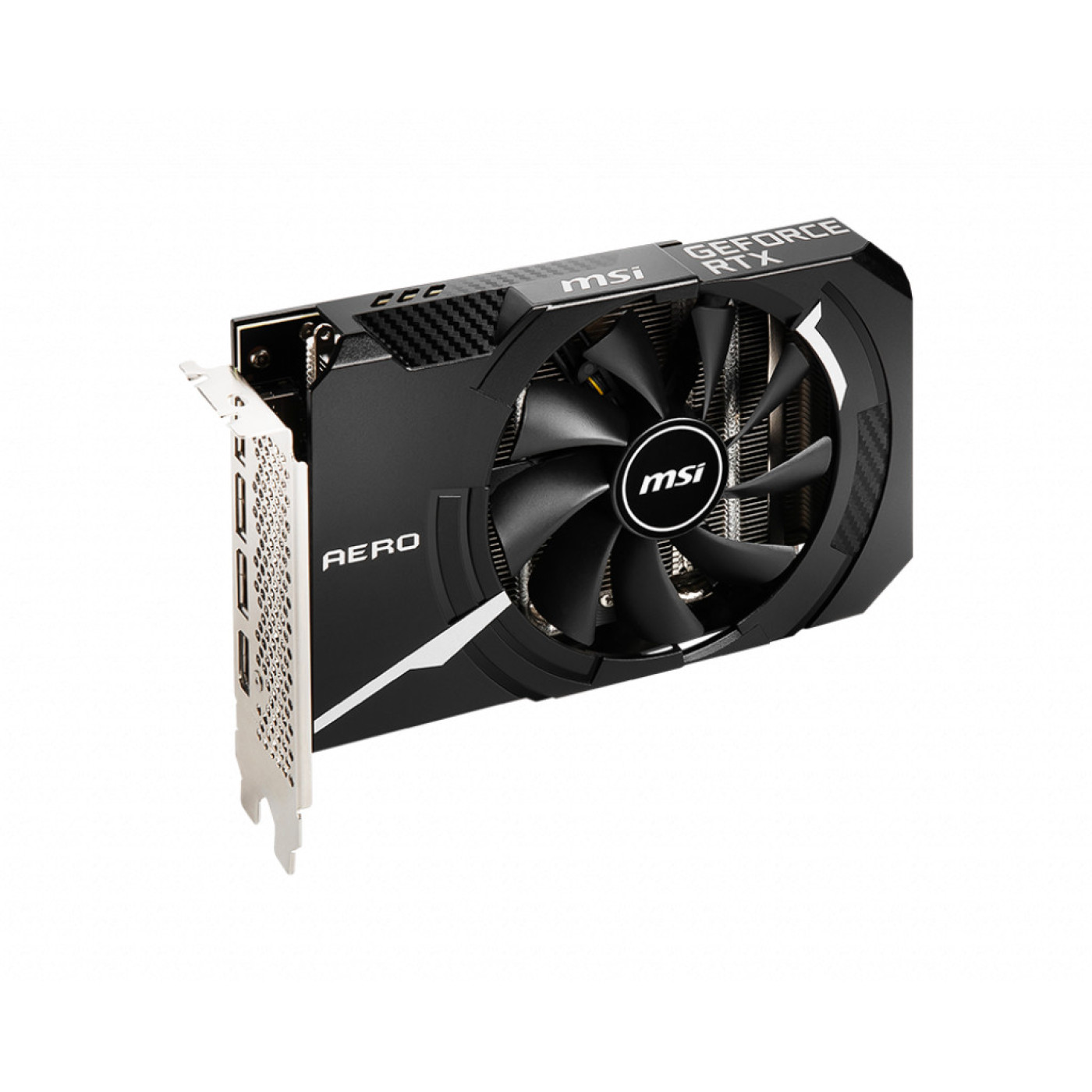 Видеокарта MSI RTX 3060 12GB AERO ITX OC LHR (RTX 3060 AERO ITX 12G OC) (GDDR6, 192 bit, PCI-E 4.0 x16)