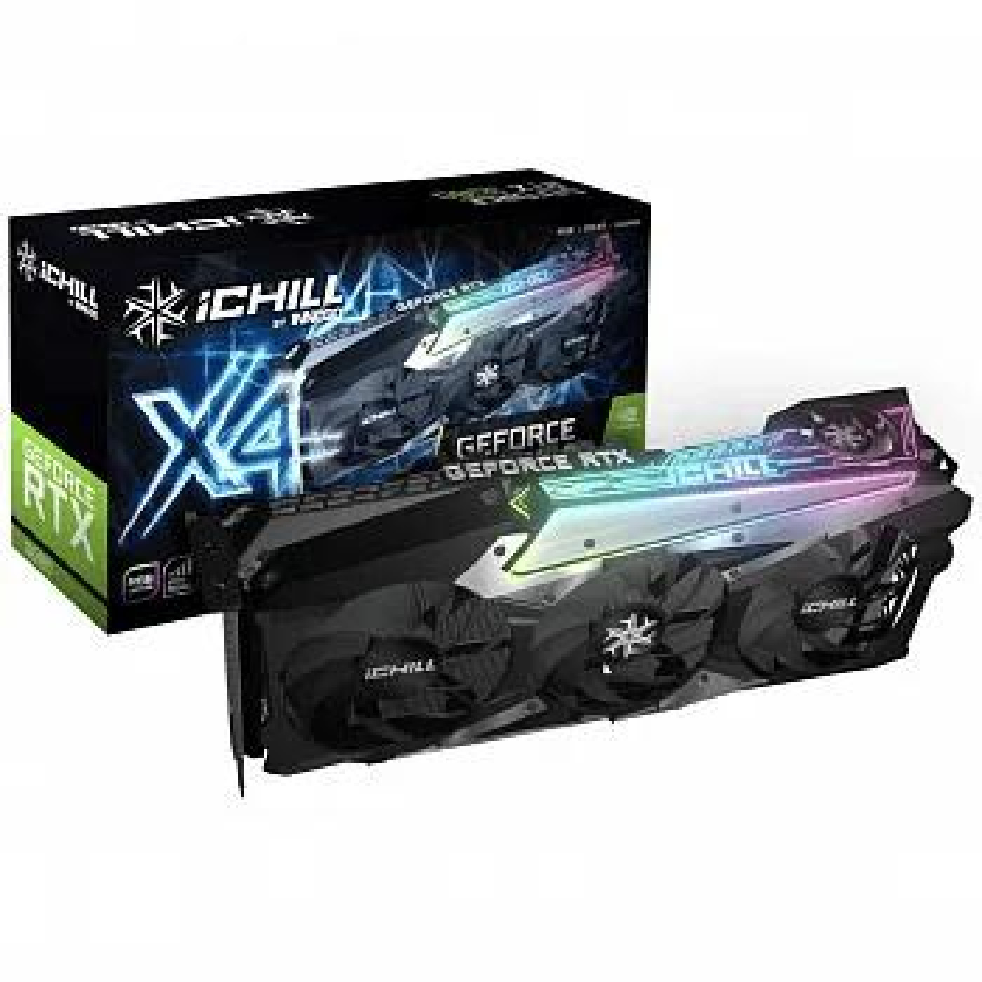 Відеокарта Inno3D RTX 3080 10Gb ICHILL X4 (M30804-106X-1810VA36) (GDDR6X, 320 bit, PCI-E v4.0 x16) Б/в