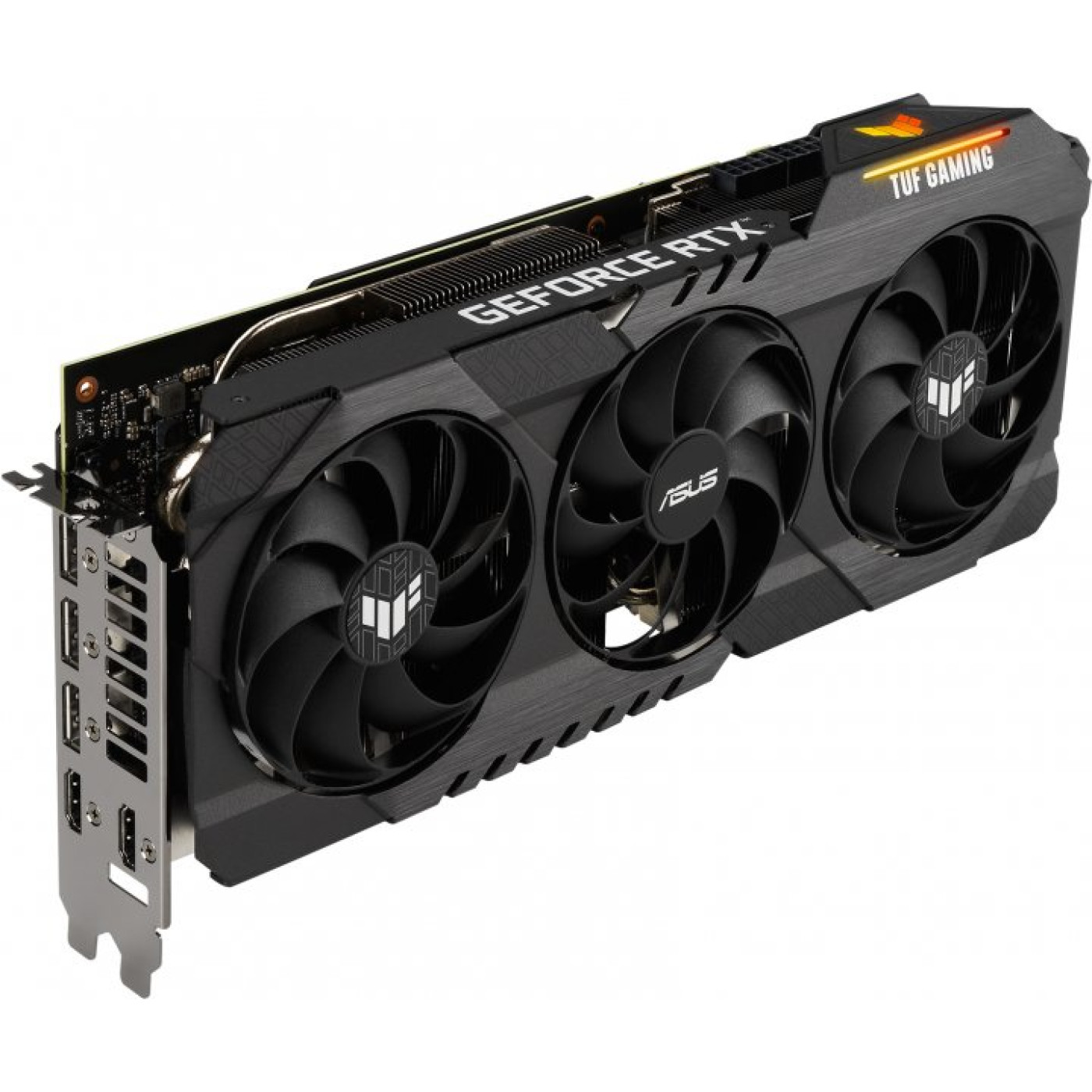 Відеокарта ASUS RTX 3070 8GB TUF Gaming OC (TUF-RTX3070-O8G-GAMING) (GDDR6, 256 bit, PCI-E v4.0 x16) Б/в