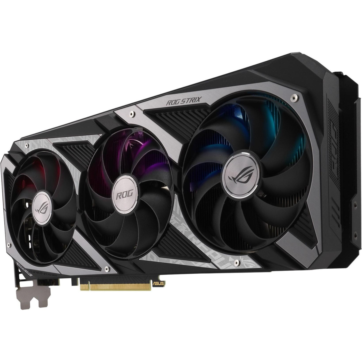 Видеокарта ASUS RTX 3060 12Gb ROG Strix Gaming OC (ROG-STRIX-RTX3060-O12G-GAMING) (GDDR6, 192 bit, PCI-E v4.0 x16) Б/у