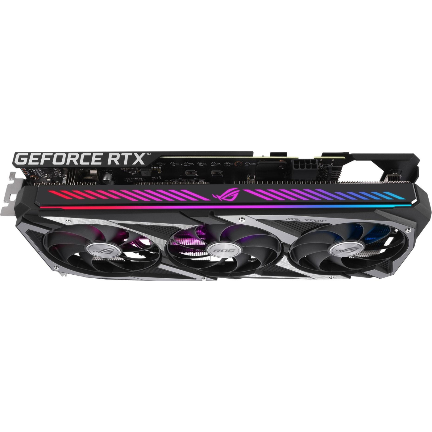 Видеокарта ASUS RTX 3060 12Gb ROG Strix Gaming OC (ROG-STRIX-RTX3060-O12G-GAMING) (GDDR6, 192 bit, PCI-E v4.0 x16) Б/у