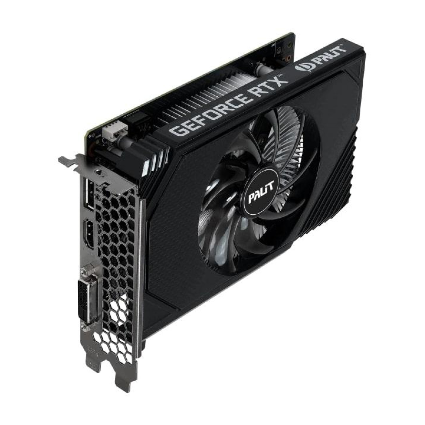 Видеокарта Palit RTX 3050 6GB STORMX (NE63050018JE-1072F) (GDDR6, 96 bit, PCI-E v4.0 x8)