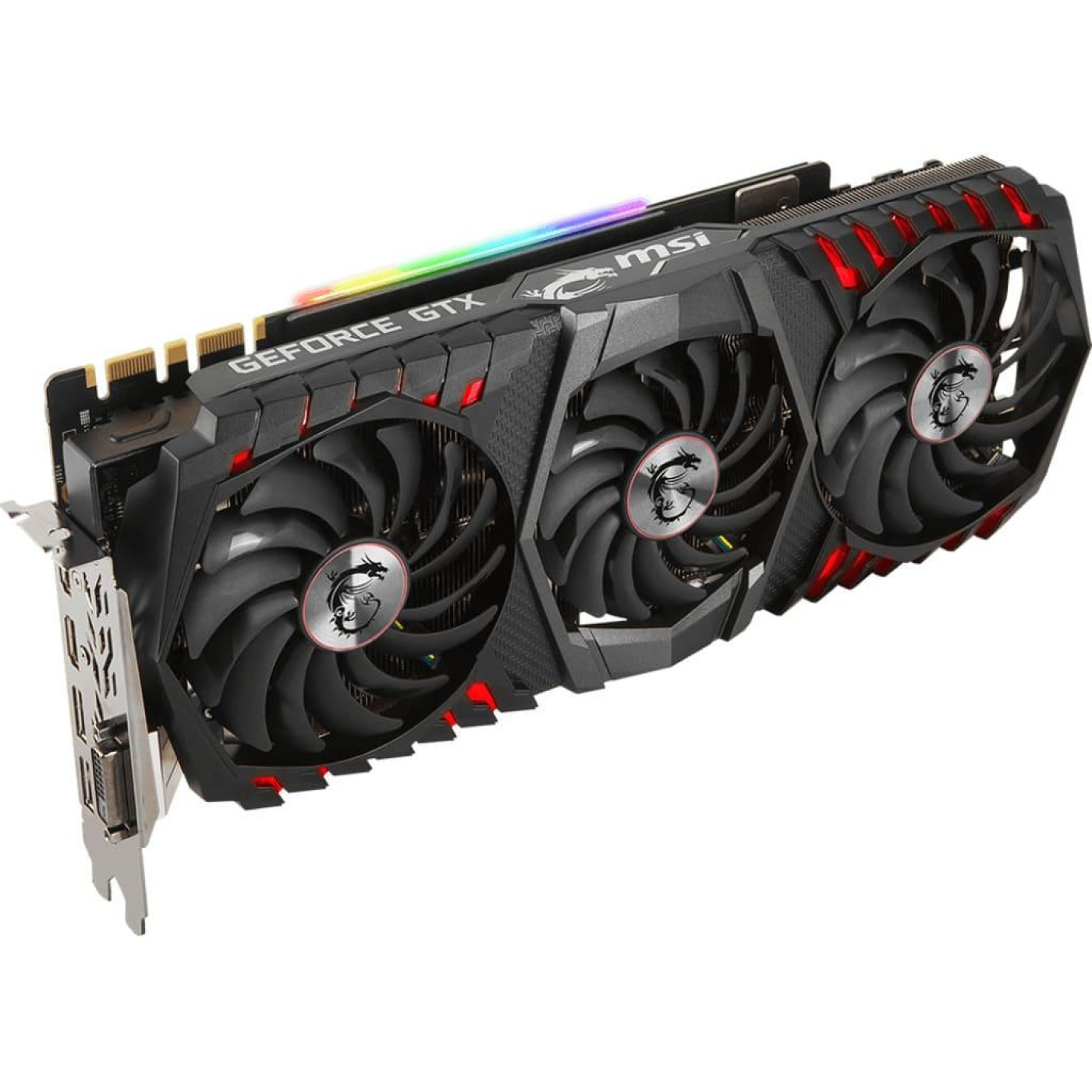 Відеокарта MSI GTX 1080Ti 11Gb Gaming Trio (GTX 1080 Ti GAMING TR) (GDDR5X, 352 bit, PCI-E 3.0 x16) Б/в