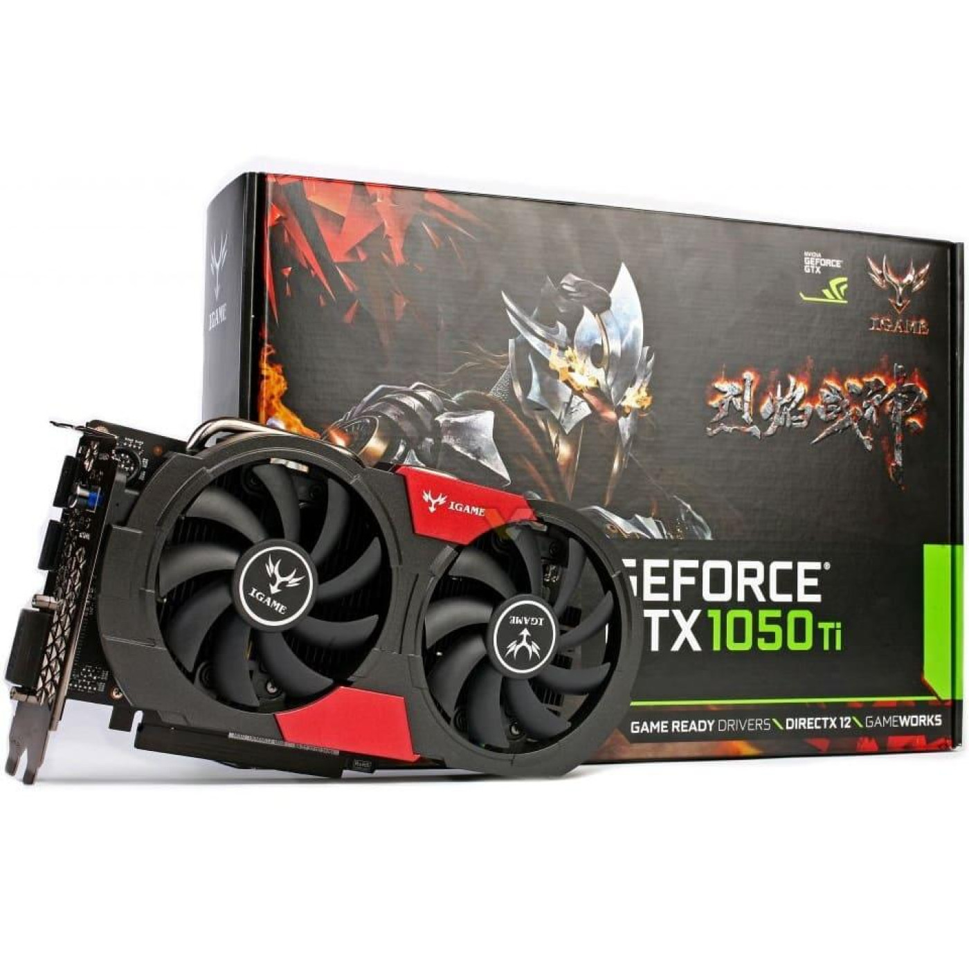 Видеокарта Colorful iGame GTX 1050Ti U-4G (1050Ti U-4G) (GDDR5, 128 bit, PCI-E 3.0 x16) Б/у