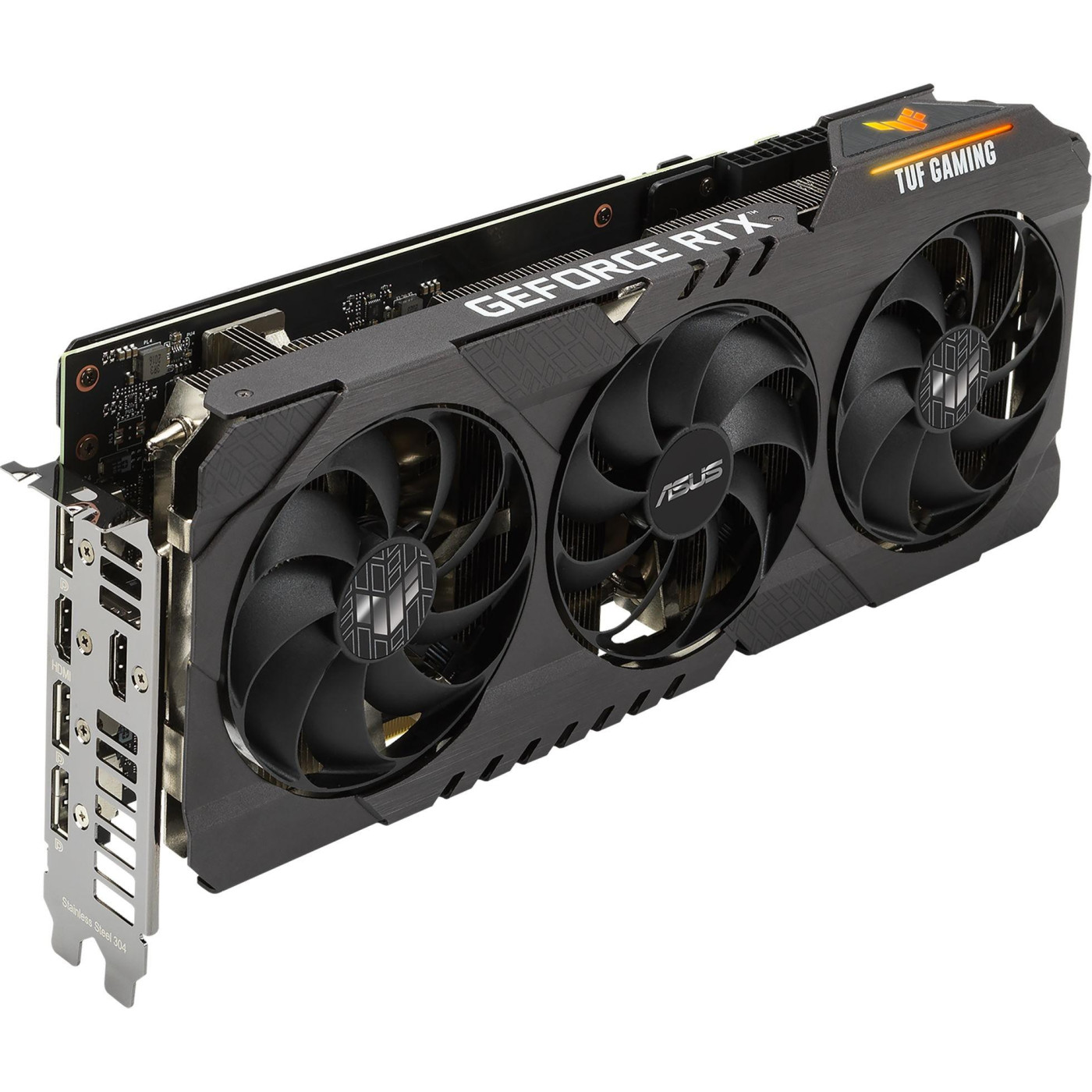 Відеокарта ASUS RTX 3070 8Gb TUF OC V2 GAMING LHR (TUF-RTX3070-O8G-V2-GAMING) (GDDR6, 256 bit, PCI-E v4.0) Б/в