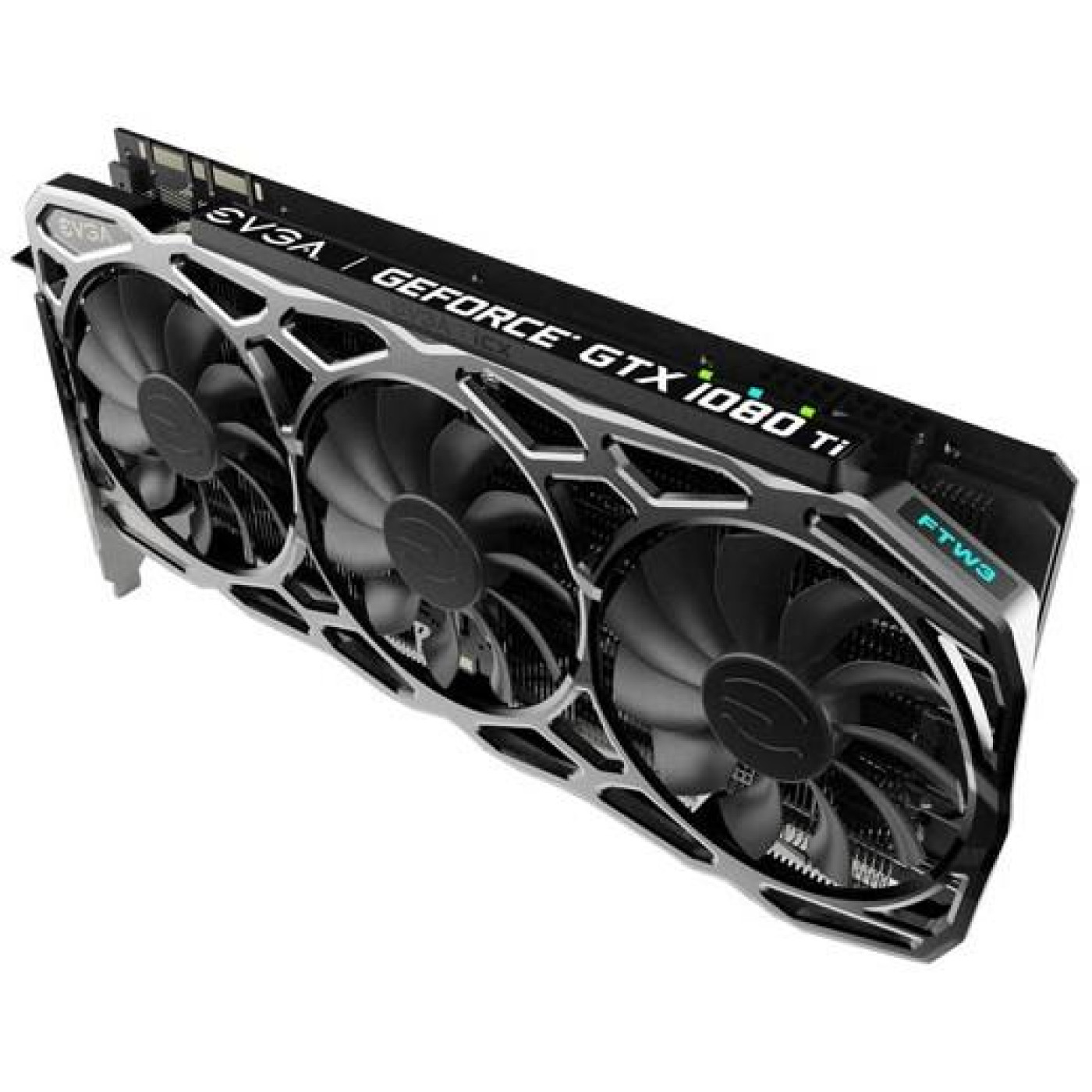 Відеокарта EVGA GTX 1080Ti 11Gb FTW3 GAMING (11G-P4-6696-KR) (GDDR5X, 352 bit, PCI-E 3.0 x16) Б/в