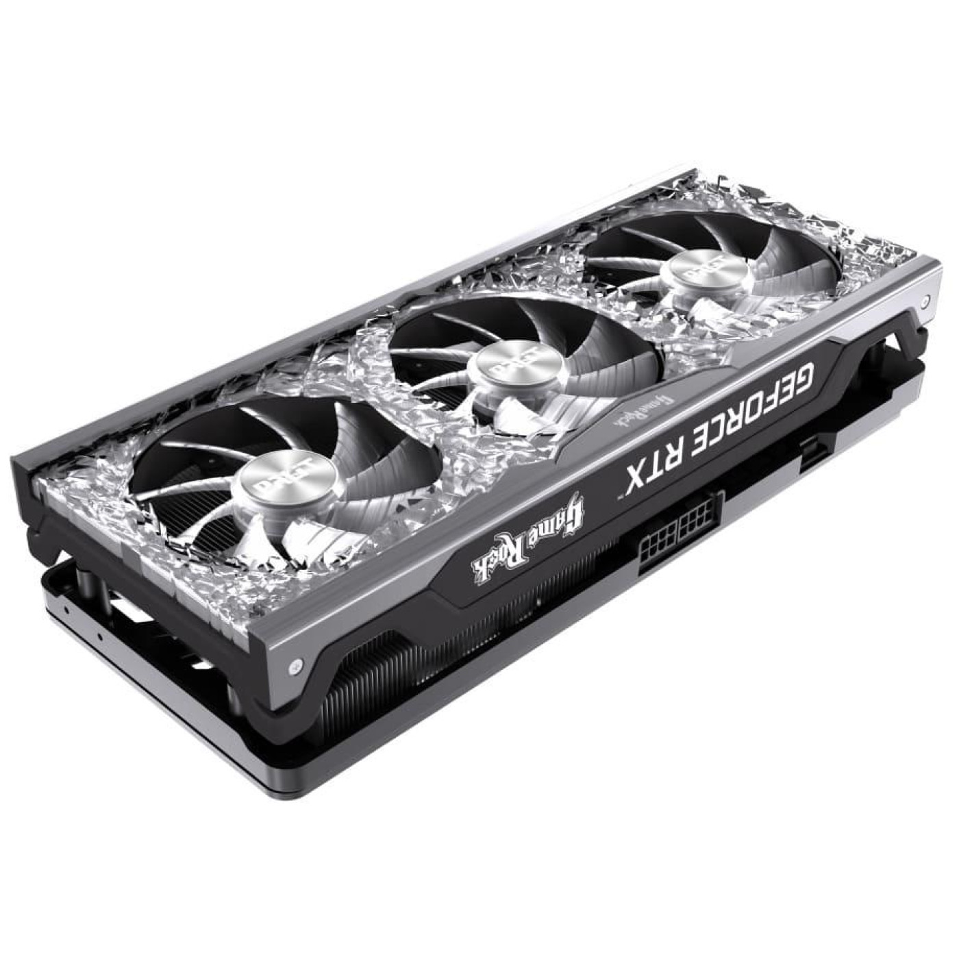 Відеокарта Palit RTX 3070 8Gb GameRock (NE63070019P2-1040G) (GDDR6, 256 bit, PCI-E v4.0) Б/в