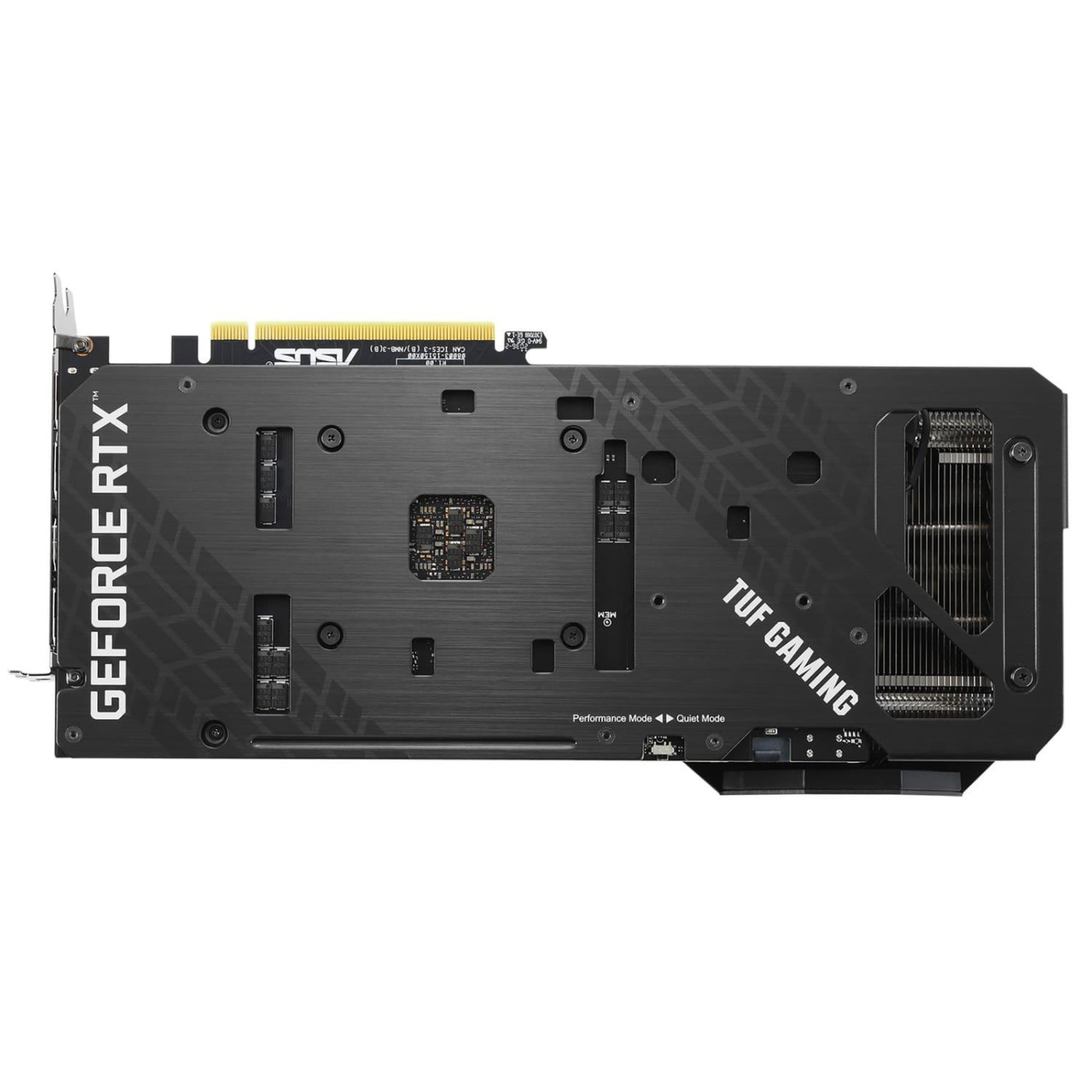 Відеокарта ASUS RTX 3060Ti 8Gb TUF Gaming OC LHR (TUF-RTX3060TI-O8G-V2-GAMING) (GDDR6, 256 bit, PCI-E v4.0 x16) Б/в