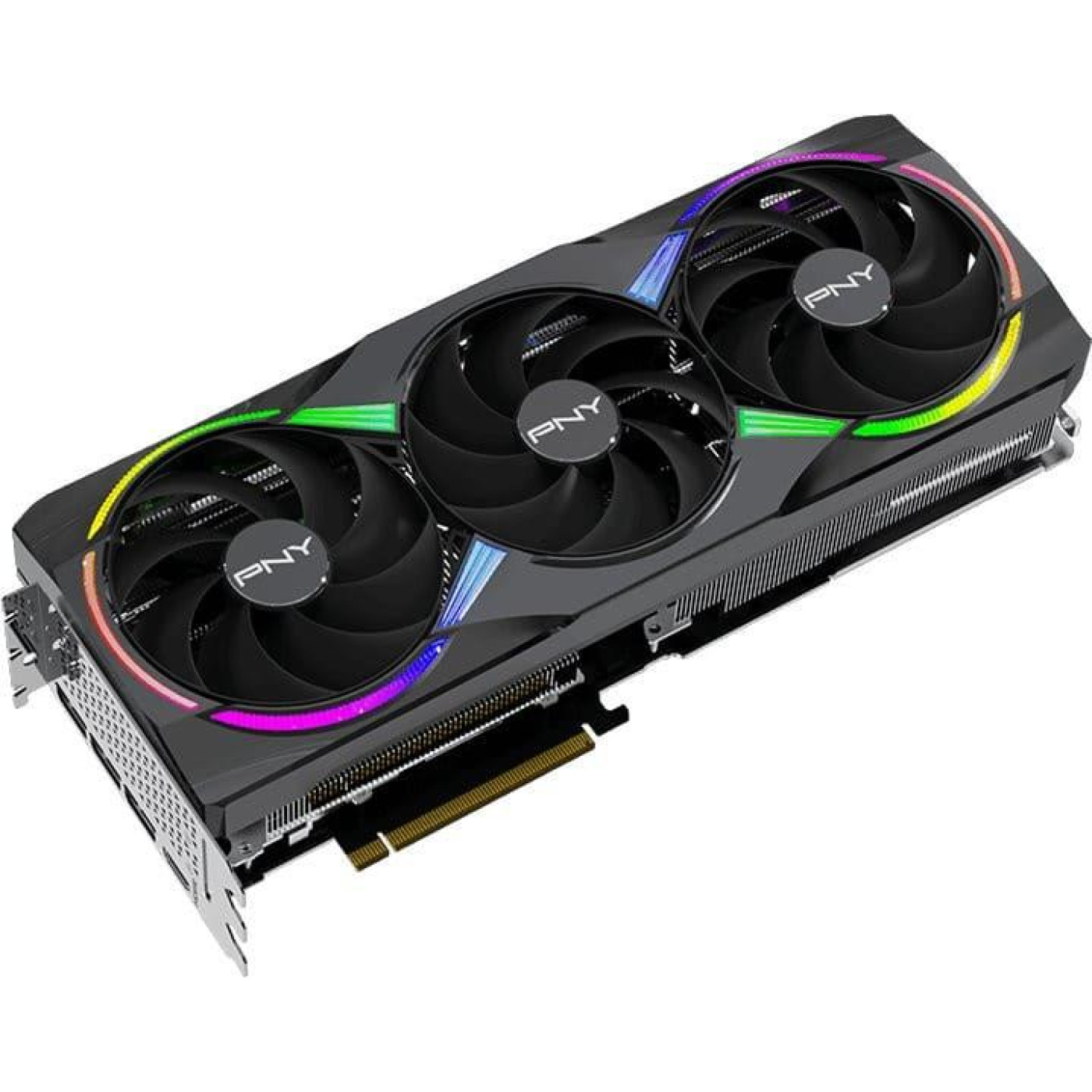Видеокарта PNY RTX 5070 Ti 16GB EPIC-X RGB Overclocked Triple Fan Plus (VCG5071T16TFXXPB1-O) (GDDR7, 256 bit, PCI-E v5.0 x16)