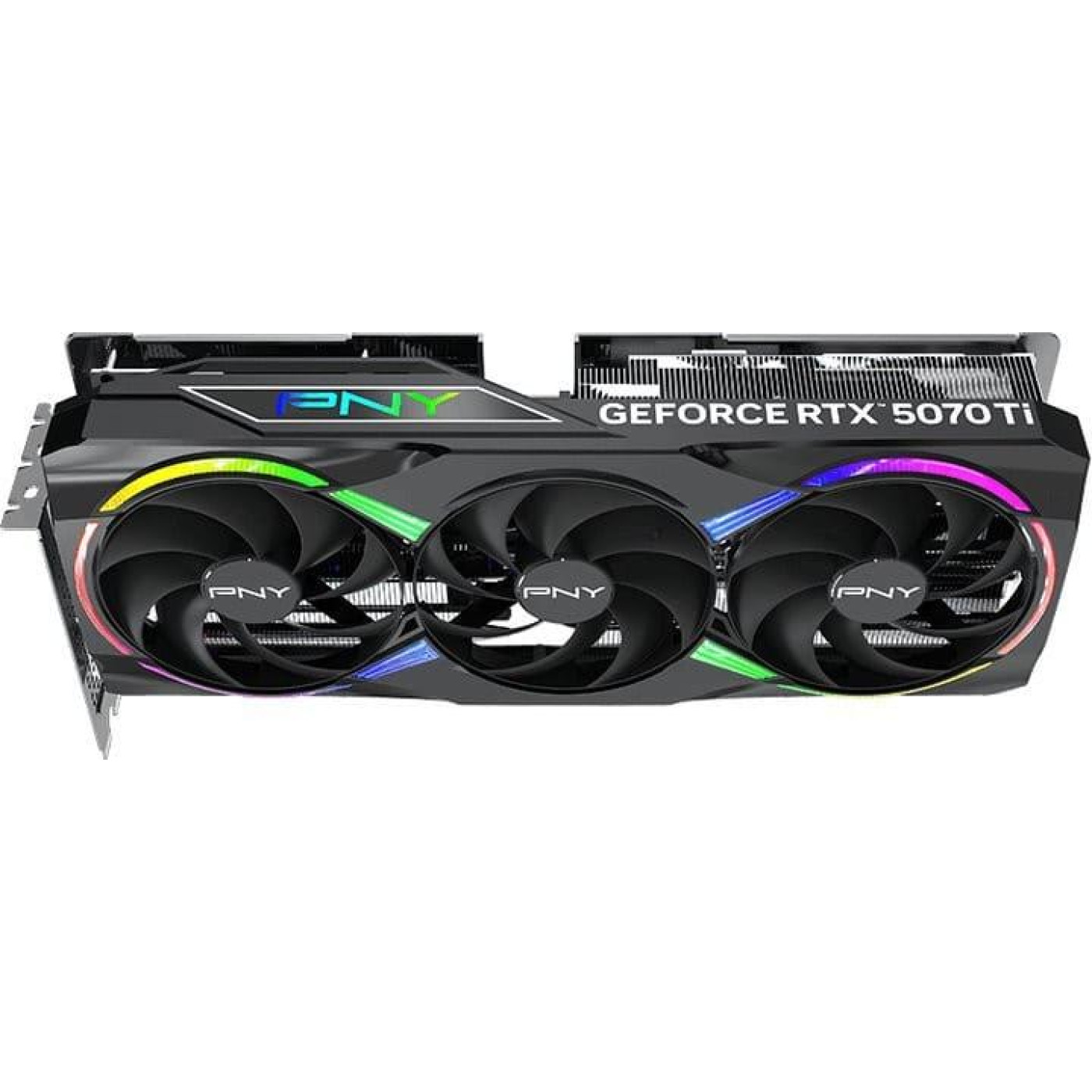 Видеокарта PNY RTX 5070 Ti 16GB EPIC-X RGB Overclocked Triple Fan Plus (VCG5071T16TFXXPB1-O) (GDDR7, 256 bit, PCI-E v5.0 x16)