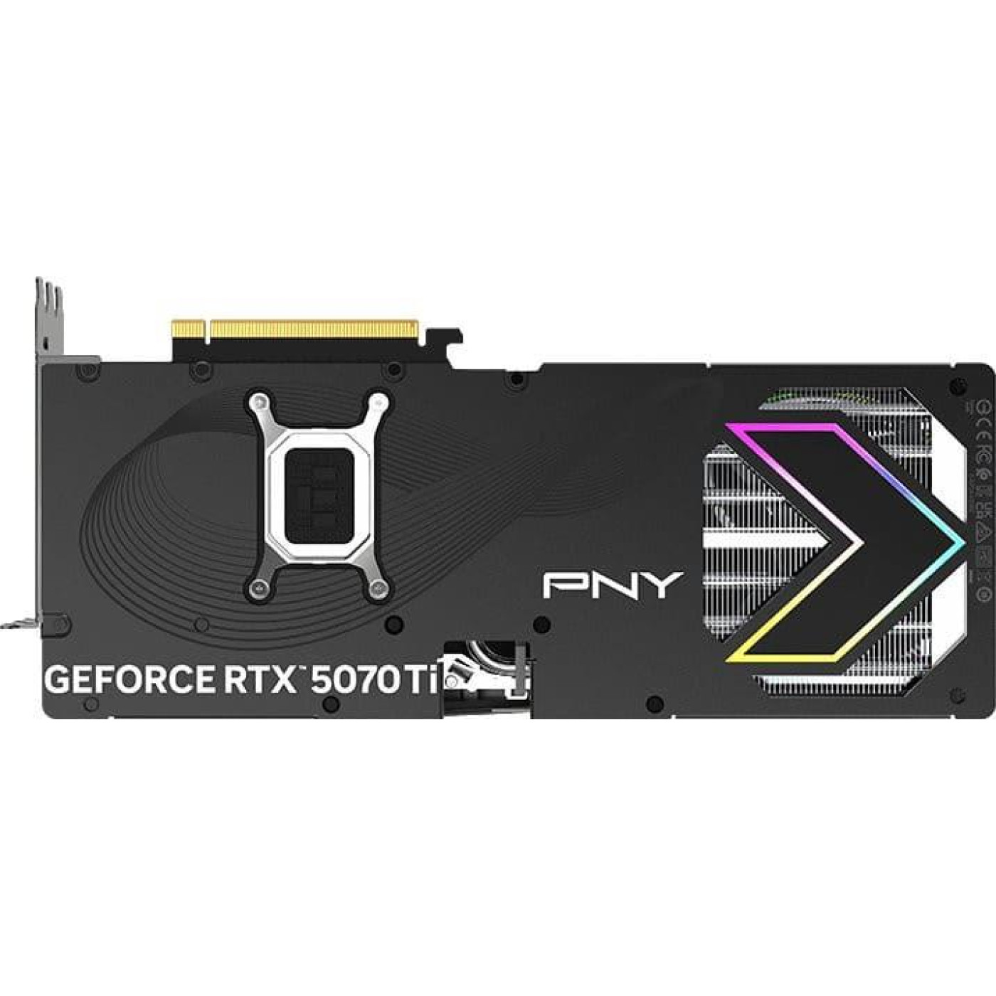 Видеокарта PNY RTX 5070 Ti 16GB EPIC-X RGB Overclocked Triple Fan Plus (VCG5071T16TFXXPB1-O) (GDDR7, 256 bit, PCI-E v5.0 x16)