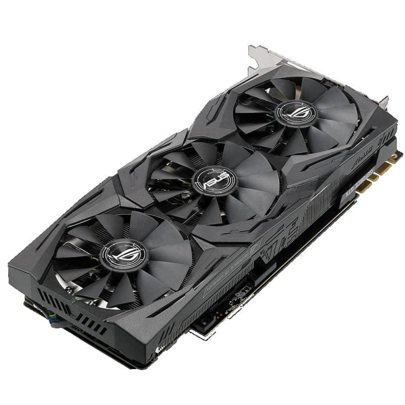 Видеокарта ASUS GTX 1080 8Gb Strix OC 11Gbs (ROG-STRIX-GTX1080-O8G-11GBPS) (GDDR5X, 256 bit, PCI-E 3.0 x16) Б/у