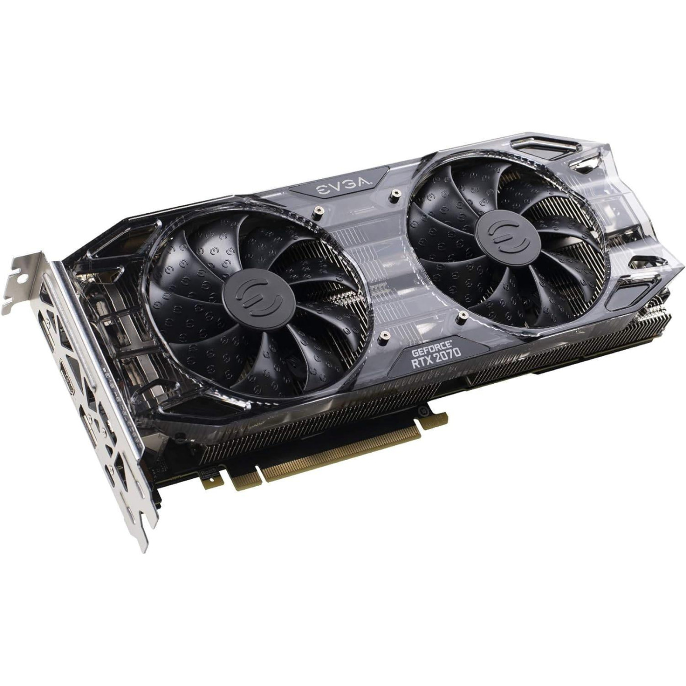 Видеокарта EVGA RTX 2070 8GB XC Black Edition Gaming (08G-P4-2071-RX) (GDDR6, 256 bit, PCI-E 3.0 x16) Б/у