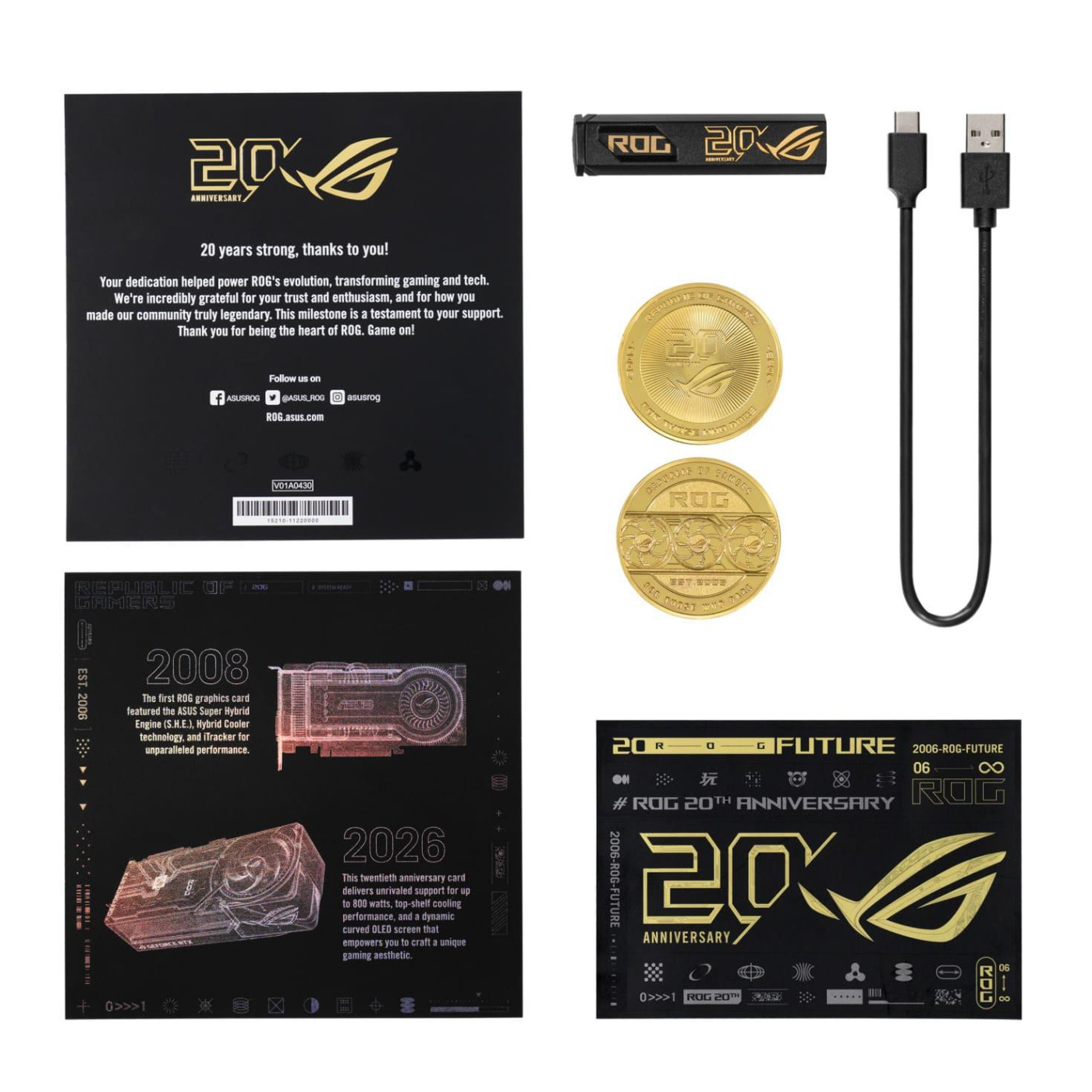 Видеокарта ASUS RTX 5090 32GB ROG Astral OC Edition 20 (ROG-ASTRAL-RTX5090-P32G-EDITION20) (GDDR7, 512 bit, PCI-E v5.0 x16)