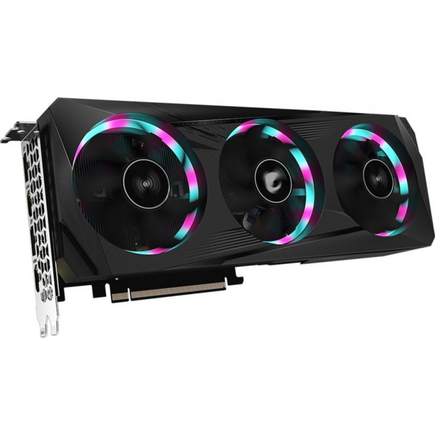 Відеокарта Gigabyte RTX 3050 8GB Aorus Elite (GV-N3050AORUS E-8GD) (GDDR6, 128 bit, PCI-E v4.0 x8) Б/в