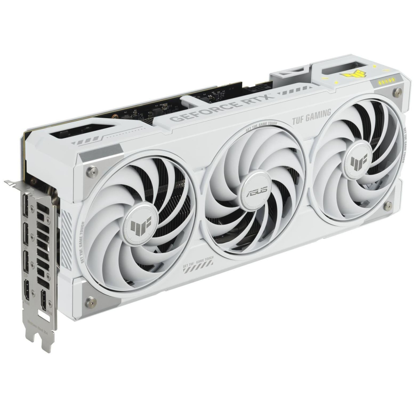 Видеокарта ASUS RTX 5070 Ti 16GB TUF Gaming OC Edition WHITE (TUF-RTX5070TI-O16G-WHITE-GAMING) (GDDR7, 256 bit, PCI-E v5.0 x16)