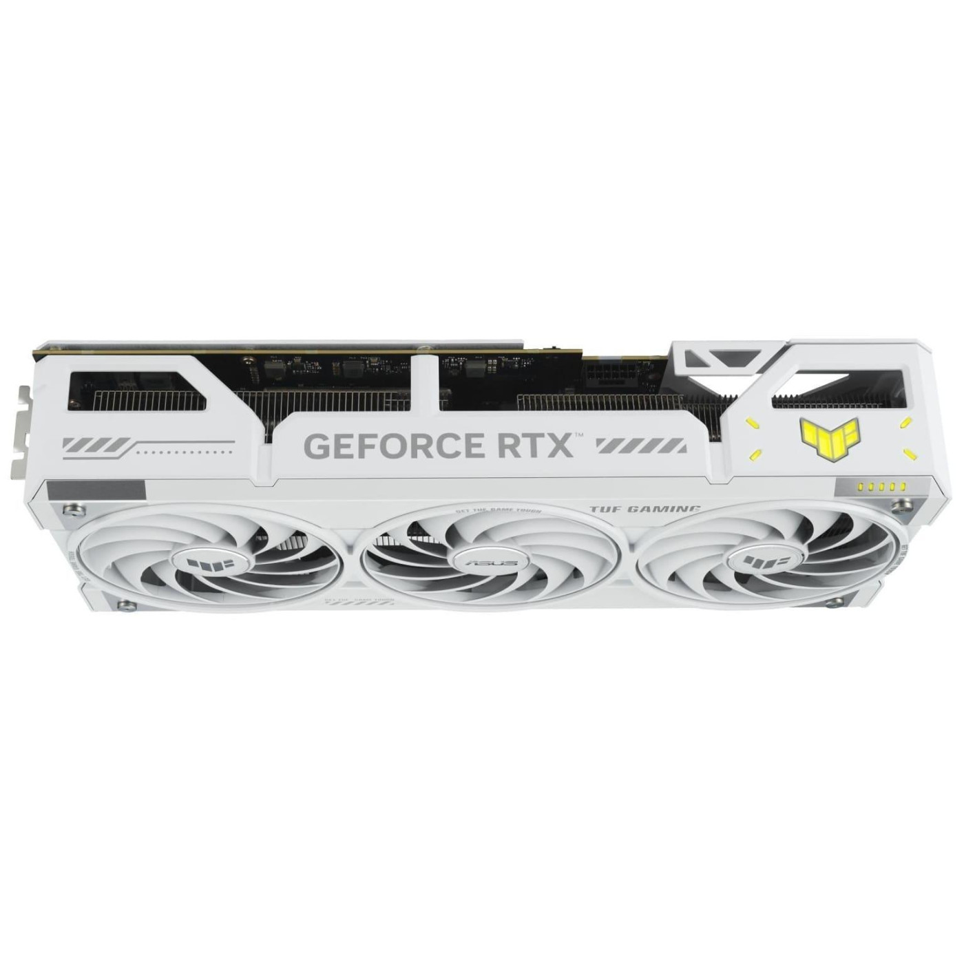 Видеокарта ASUS RTX 5070 Ti 16GB TUF Gaming OC Edition WHITE (TUF-RTX5070TI-O16G-WHITE-GAMING) (GDDR7, 256 bit, PCI-E v5.0 x16)