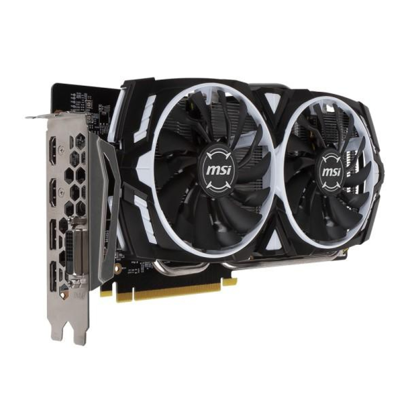 Видеокарта MSI GTX 1060 6Gb Armor (GTX 1060 ARMOR 6G OCV1) (GTX 1060 ARMOR 6G OCV1) (GDDR5, 192 bit, PCI-E 3.0 x16) Б/у
