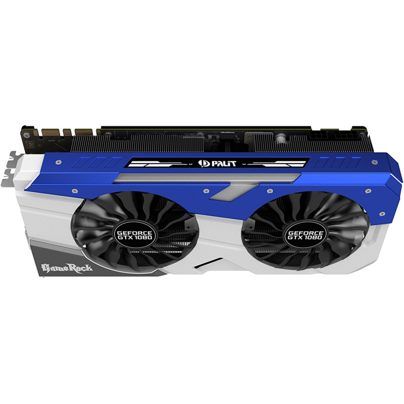 Відеокарта Palit GTX 1080 8Gb GameRock Premium Edition (NEB1080H15P2-1040G) (GDDR5X, 256 bit, PCI-E 3.0 x16) Б/в