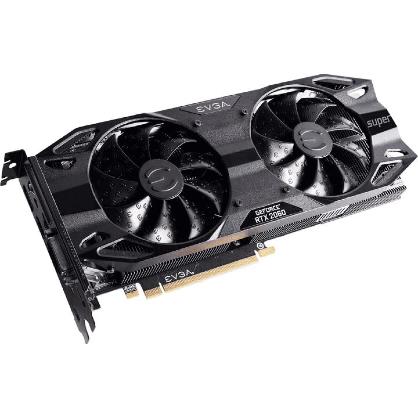 Видеокарта EVGA RTX 2060 8GB SUPER SC ULTRA GAMING D6 (08G-P4-3067-KR) (GDDR6, 256 bit, PCI-E 3.0 x16)