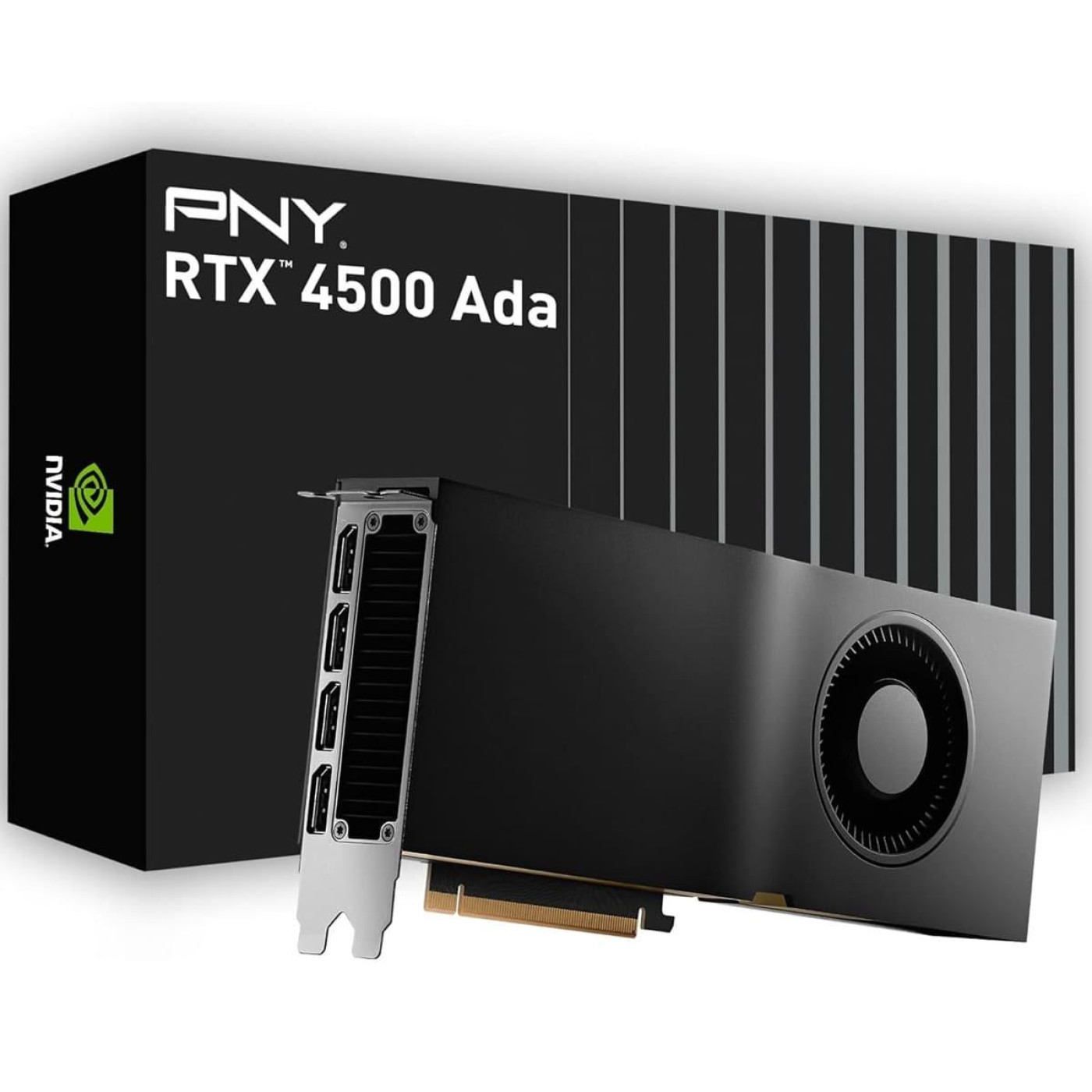 Відеокарта PNY RTX 4500 ADA 24Gb (VCNRTX4500ADA-PB) (GDDR6, 192 bit, PCI-E v4.0 x16)