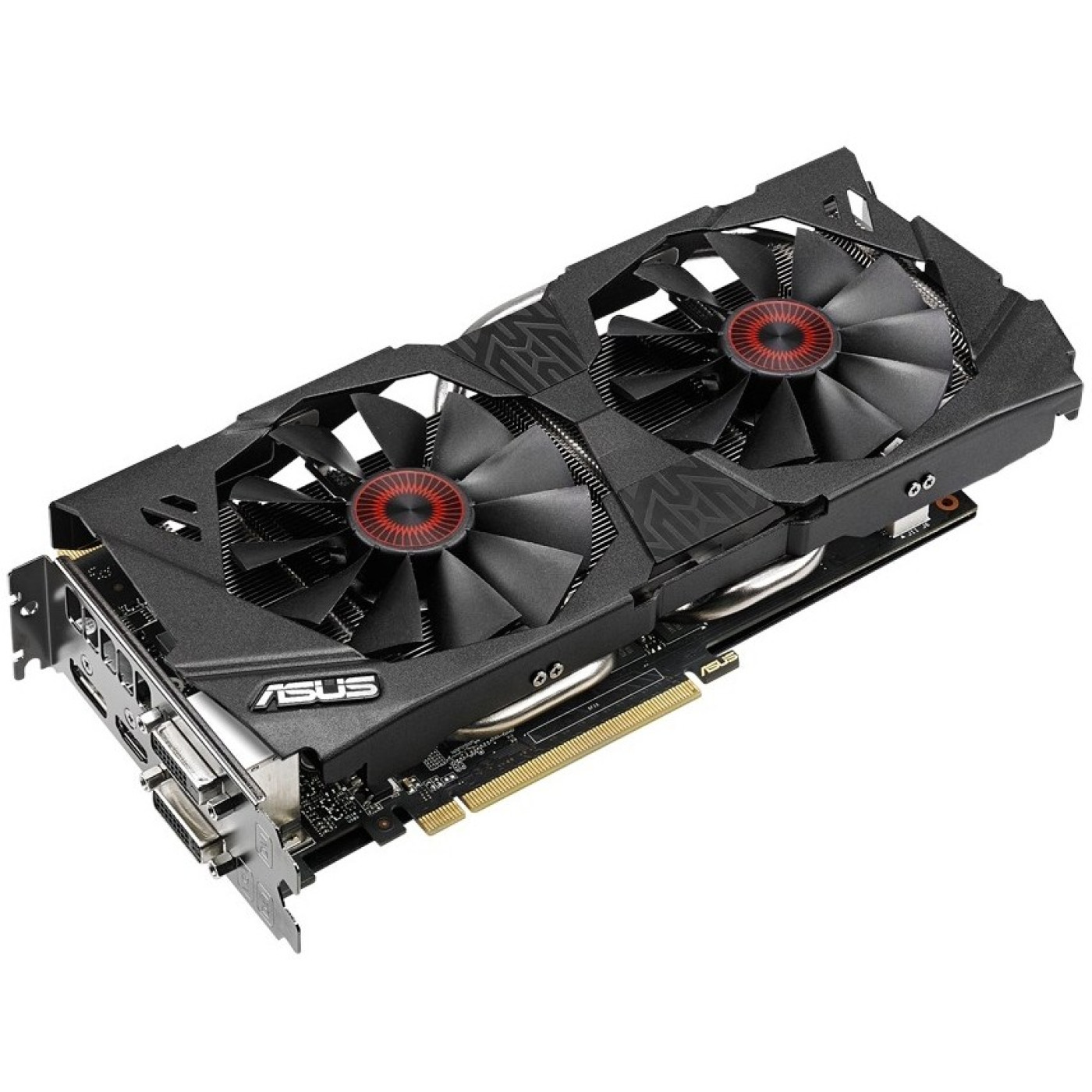 Видеокарта ASUS GTX 970 4Gb Strix OC (STRIX-GTX970-DC2OC-4GD5) (GDDR5, 256 bit, PCI-E 3.0 x16) Б/у