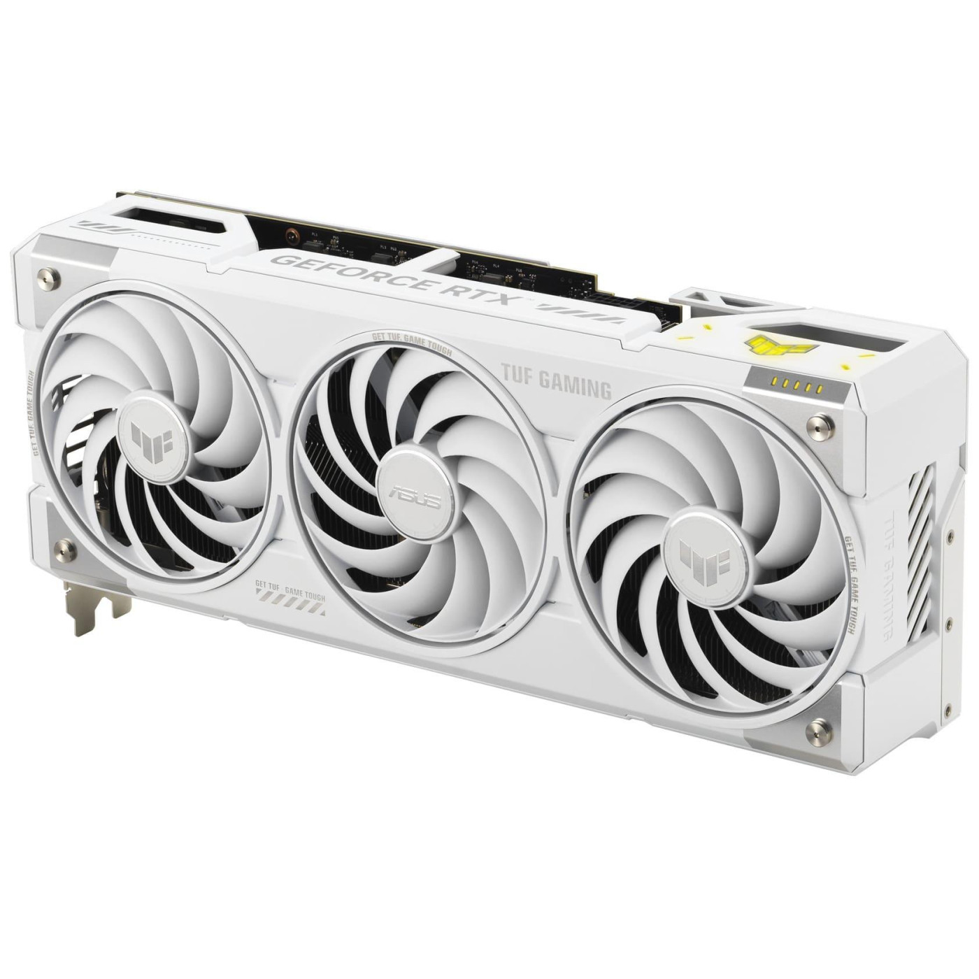 Відеокарта ASUS RTX 5070 Ti 16GB TUF Gaming OC Edition BTF WHITE (TUF-RTX5070TI-O16G-BTF-WHITE) (GDDR7, 256 bit, PCI-E v5.0 x16)