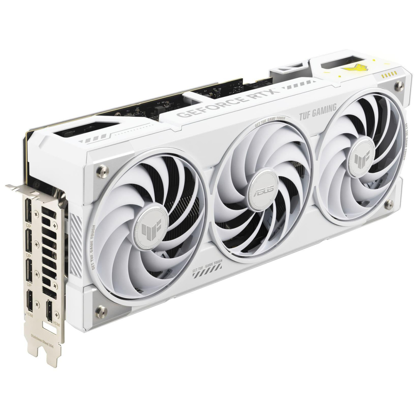 Відеокарта ASUS RTX 5070 Ti 16GB TUF Gaming OC Edition BTF WHITE (TUF-RTX5070TI-O16G-BTF-WHITE) (GDDR7, 256 bit, PCI-E v5.0 x16)