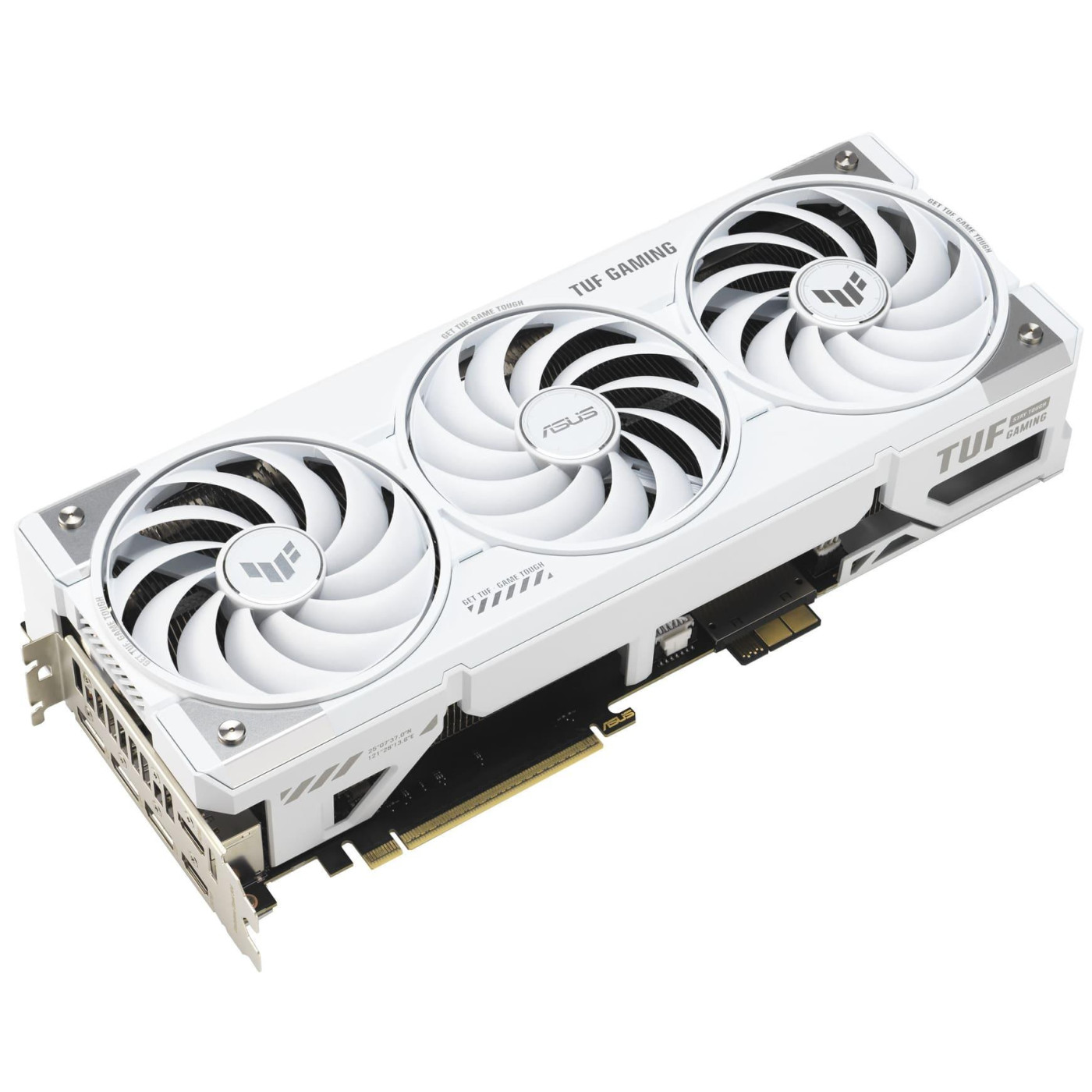 Відеокарта ASUS RTX 5070 Ti 16GB TUF Gaming OC Edition BTF WHITE (TUF-RTX5070TI-O16G-BTF-WHITE) (GDDR7, 256 bit, PCI-E v5.0 x16)