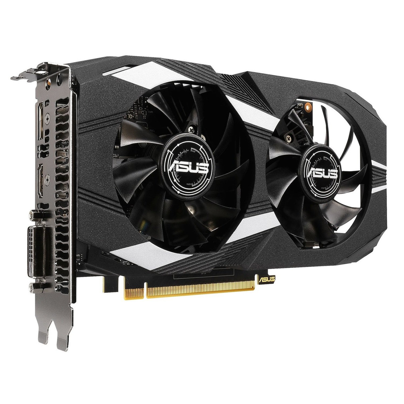 Видеокарта ASUS GTX 1650 4Gb OC (DUAL-GTX1650-O4G) (GDDR5, 128 bit, PCI-E 3.0 x16)