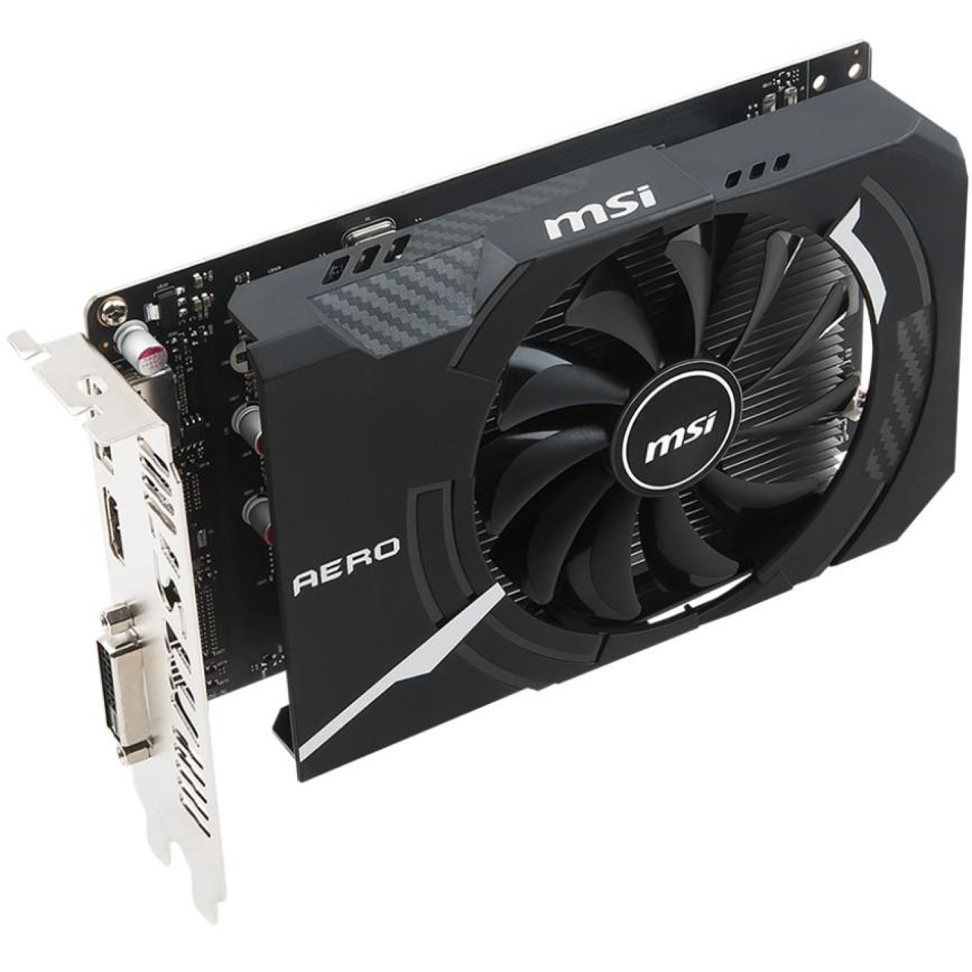 Відеокарта MSI GTX 1050 2Gb Armor OCV1 (GeForce GTX 1050 2G OCV1) (GDDR5, 128 bit, PCI-E 3.0 x16) Б/в