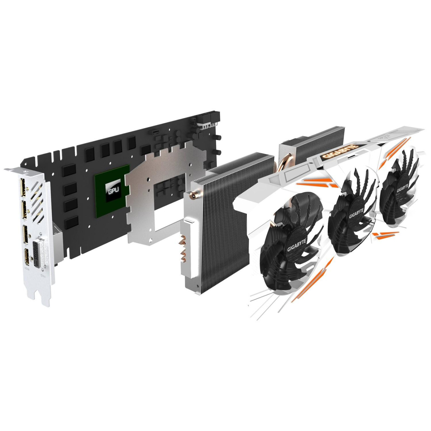 Відеокарта Gigabyte GTX 1080Ti 11Gb Gaming OC (GV-N108TGAMING OC-11GD) (GDDR5X, 352 bit, PCI-E 3.0 x16) Б/в