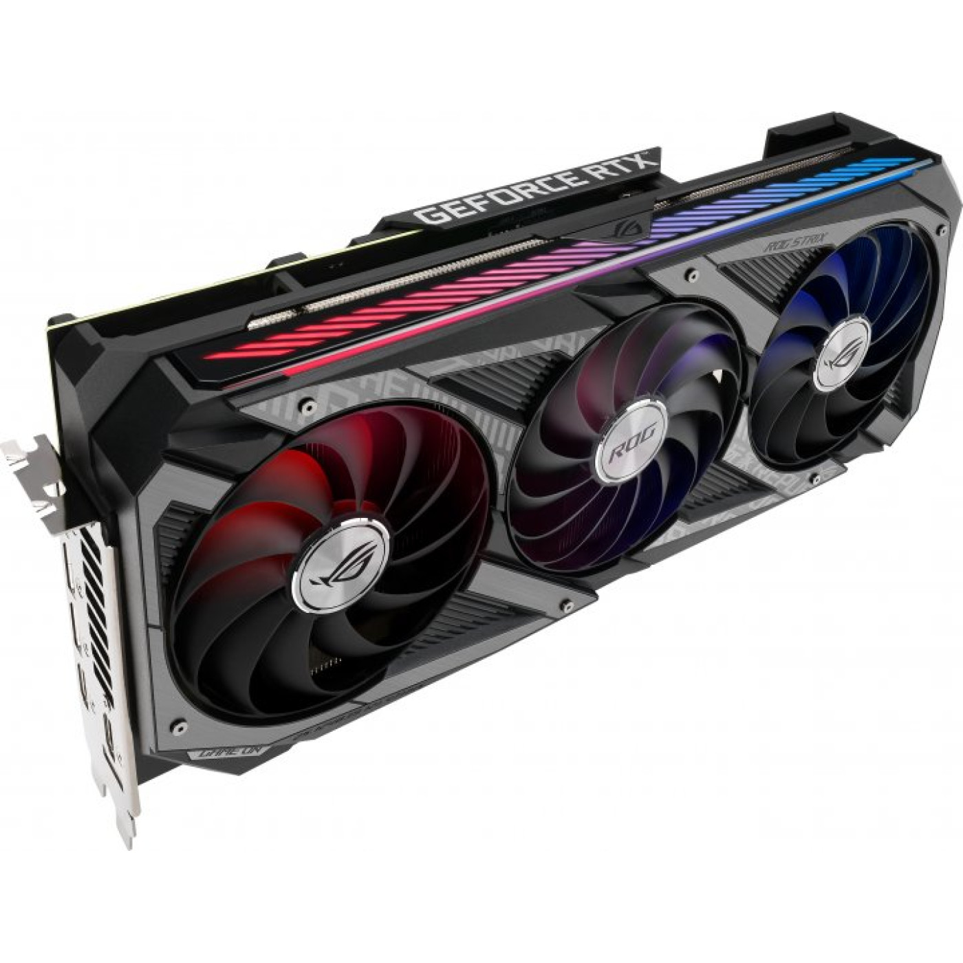 Видеокарта ASUS RTX 3080 10Gb ROG Strix Gaming OC (ROG-STRIX-RTX3080-O10G-GAMING) (GDDR6X, 320 bit, PCI-E v4.0 x16) Б/у