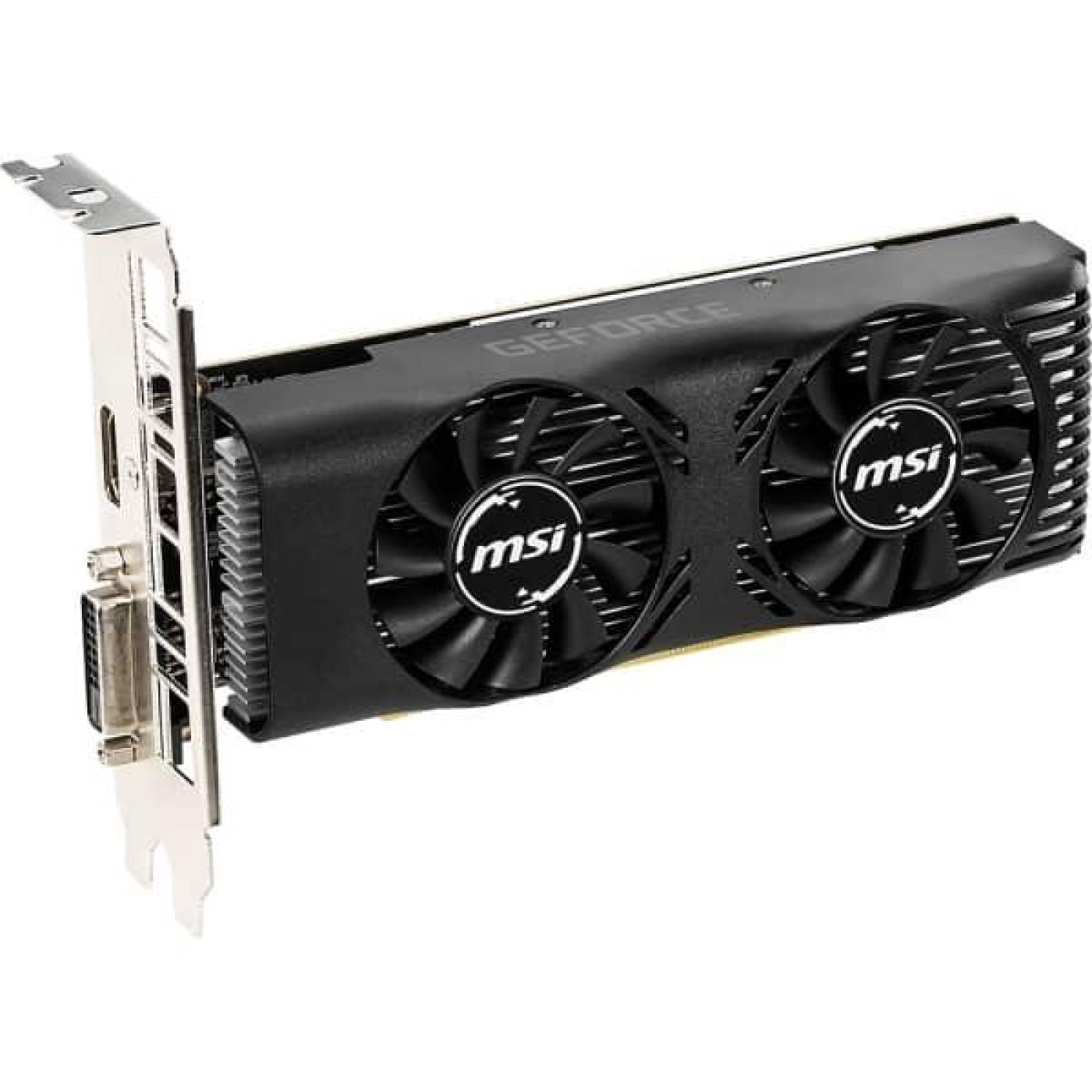 Видеокарта MSI GTX 1650 4Gb LP (GTX 1650 4GT LP) (GDDR5, 128 bit, PCI-E 3.0 x16) FR