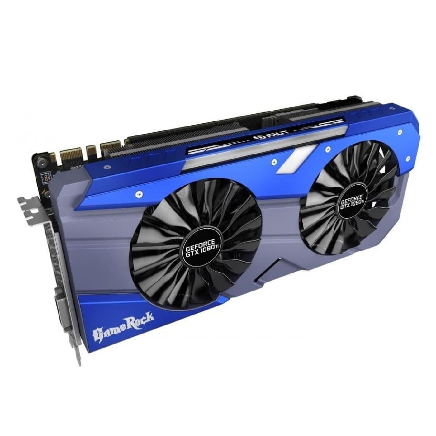 Відеокарта Palit GTX 1080Ti 11Gb GameRock (NEB108TT15LC-1020G) (GDDR5X, 352 bit, PCI-E v3.0) Б/в