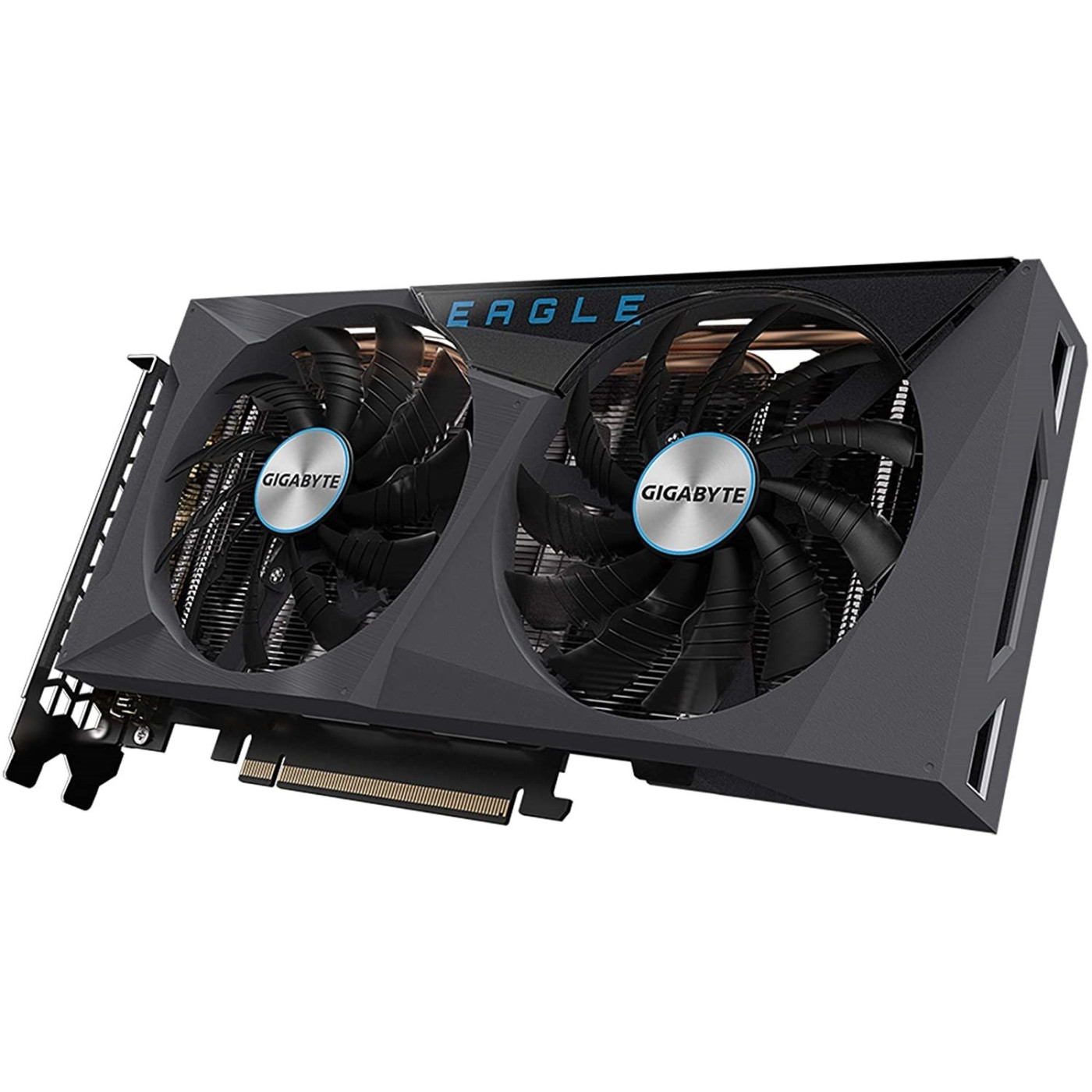 Видеокарта Gigabyte RTX 3060TI 8GB Eagle OC LHR (GV-N306TEAGLE OC-8GD rev. 2.0) (GDDR6, 256 bit, PCI-E 4.0 x16) Б/у