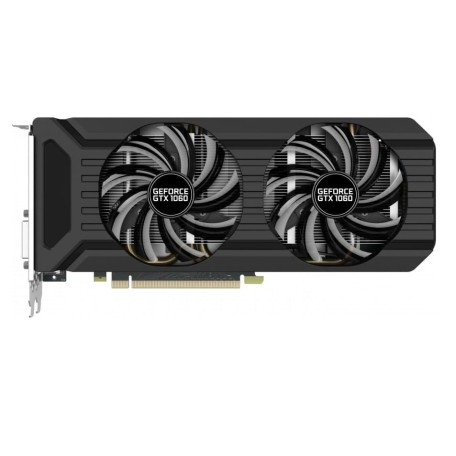 Видеокарта Palit GTX 1060 3Gb Dual Fan (NE51060015F9-1061D) (GDDR5, 192 bit, PCI-E v3.0) Б/у