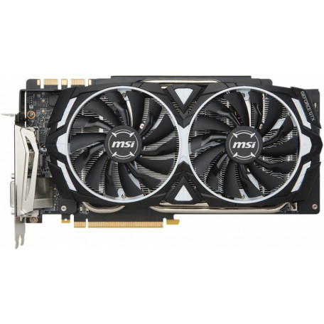 Відеокарта MSI GTX 1080Ti 11Gb Armor (GTX 1080 TI ARMOR 11G OC) (GDDR5X, 352 bit, PCI-E v3.0) Б/в