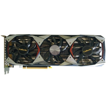 Відеокарта Manli GTX 1080Ti 11Gb Gallardo (M-NGTX1080TIG/5RIHPPP-F371G) (GDDR5X, 352 bit, PCI-E 3.0 x16) Б/в