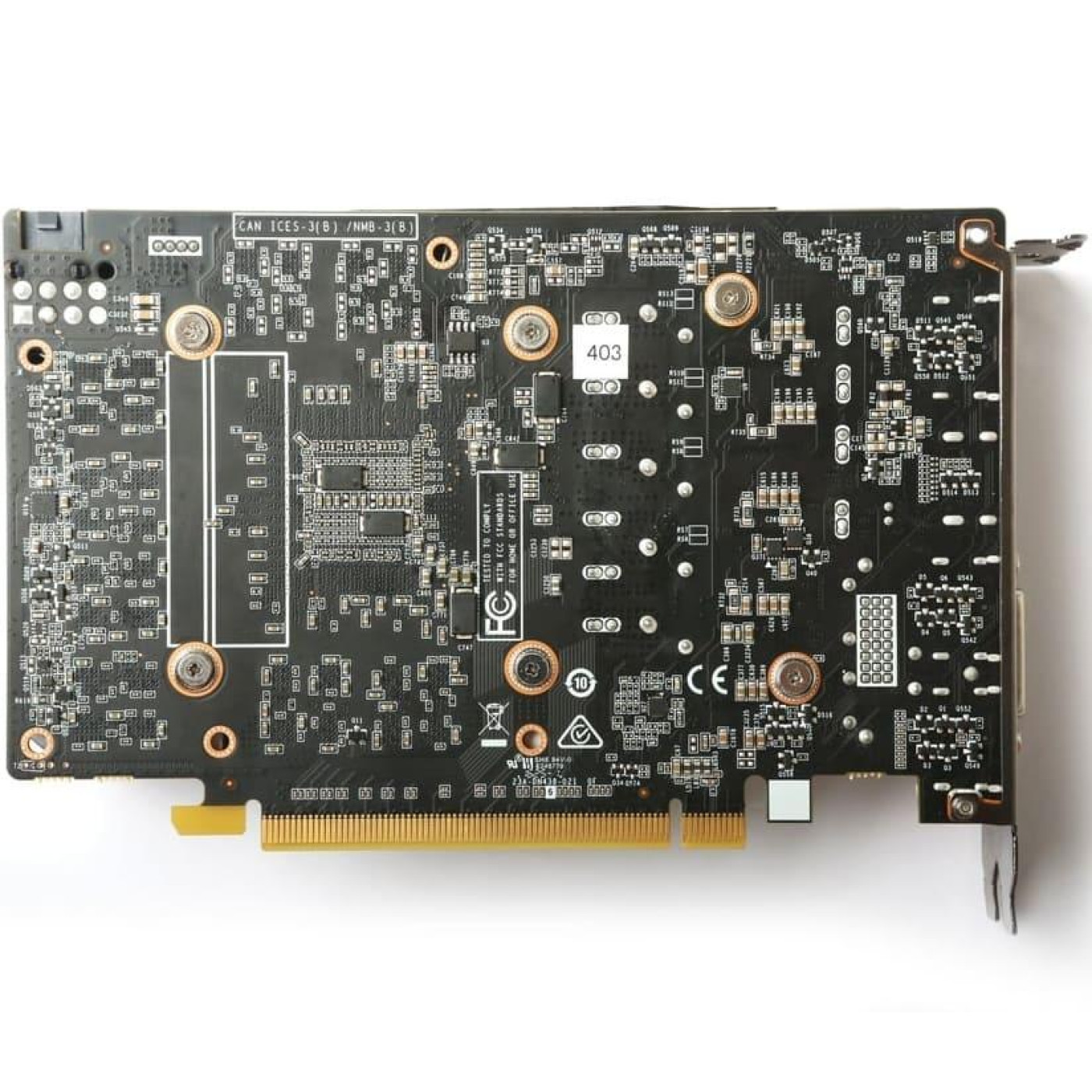 Видеокарта Zotac GTX 1060 3Gb (ZT-P10610A-10L) (GDDR5, 192 bit, PCI-E v3.0) Б/у