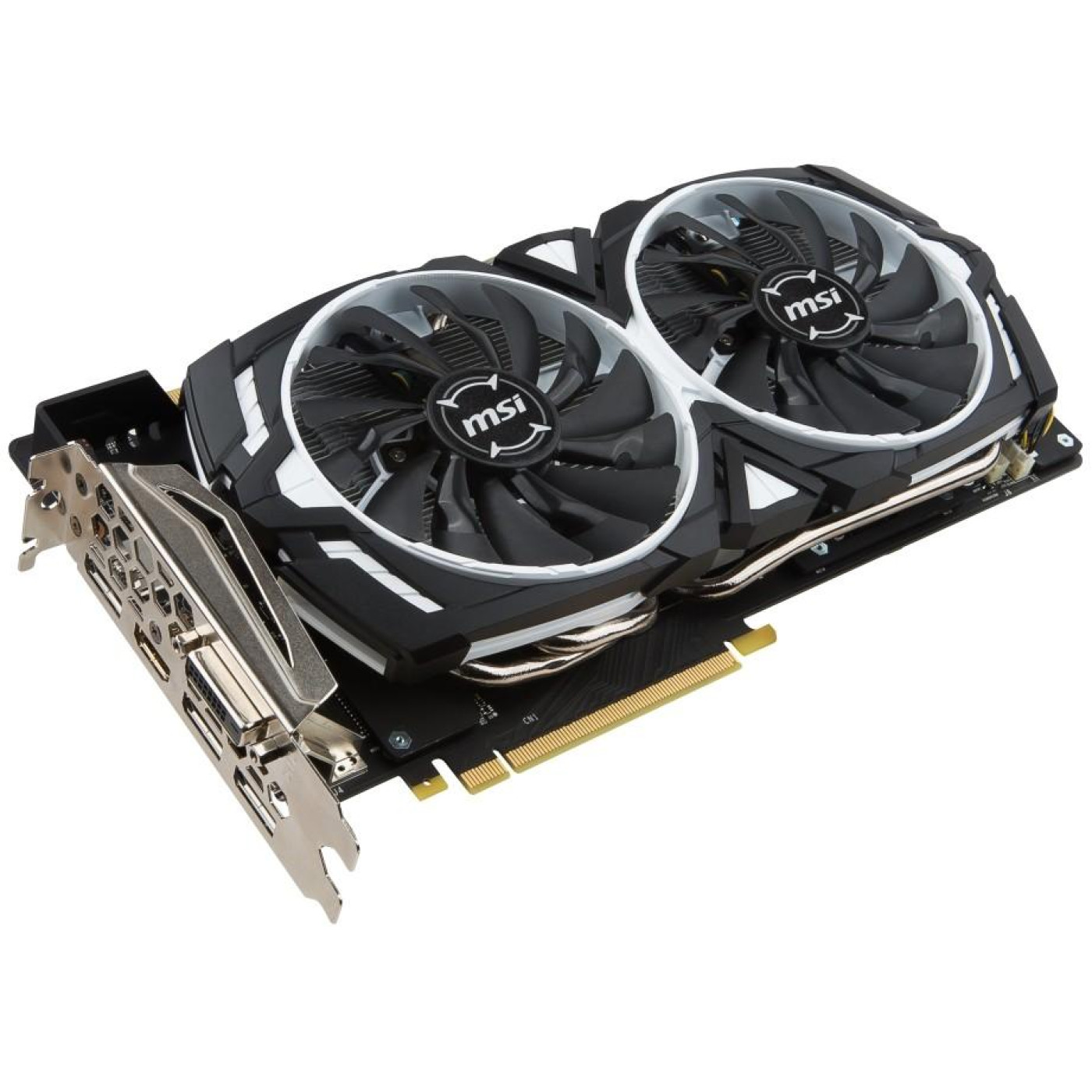 Відеокарта MSI GTX 1070Ti 8Gb ARMOR (GTX 1070 Ti ARMOR 8G) (GDDR5, 256 bit, PCI-E 3.0 x16) Б/в