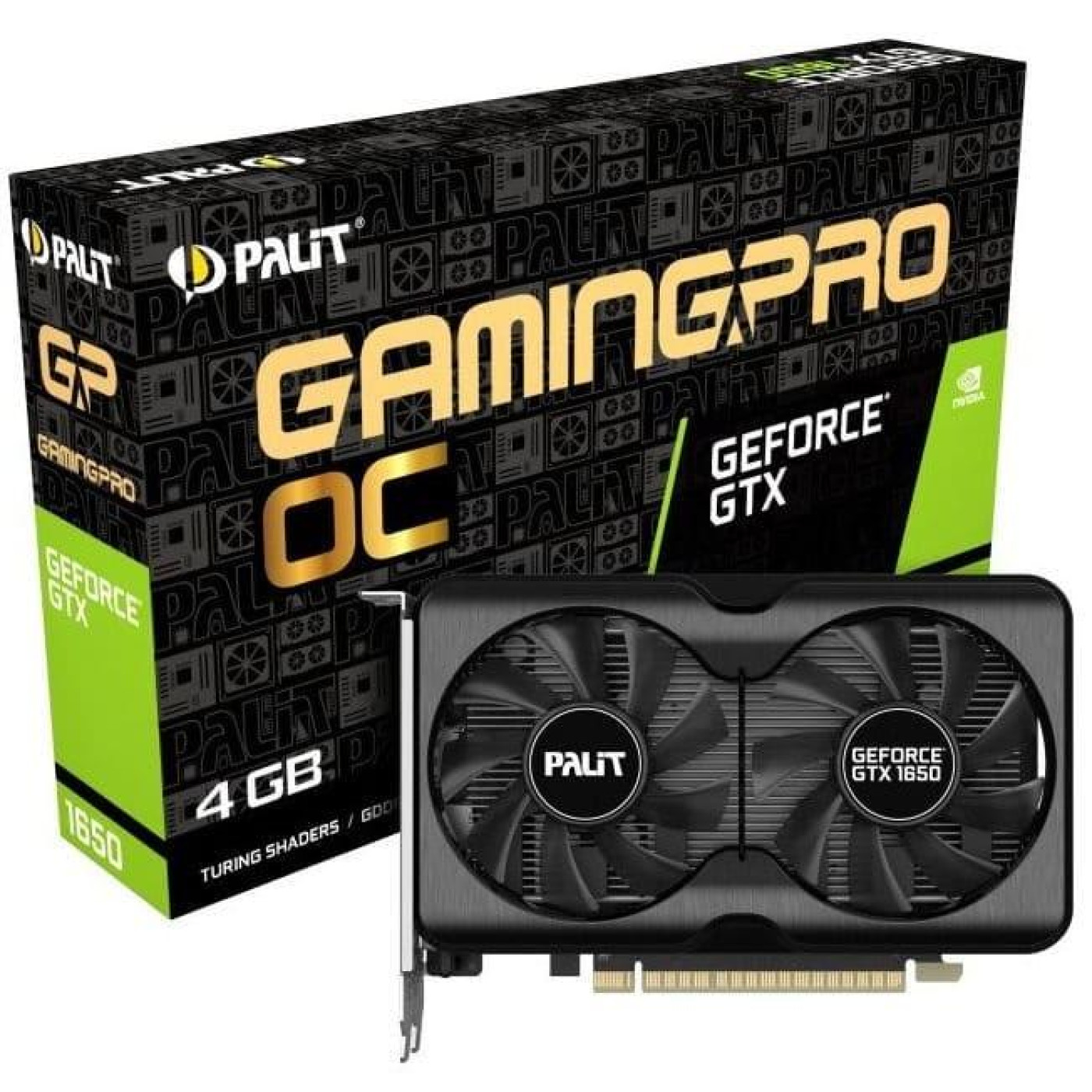 Відеокарта Palit GTX 1650 4Gb GamingPro OC (NE61650S1BG1-1175A) (GDDR6, 128 bit, PCI-E 3.0 x16) Б/в