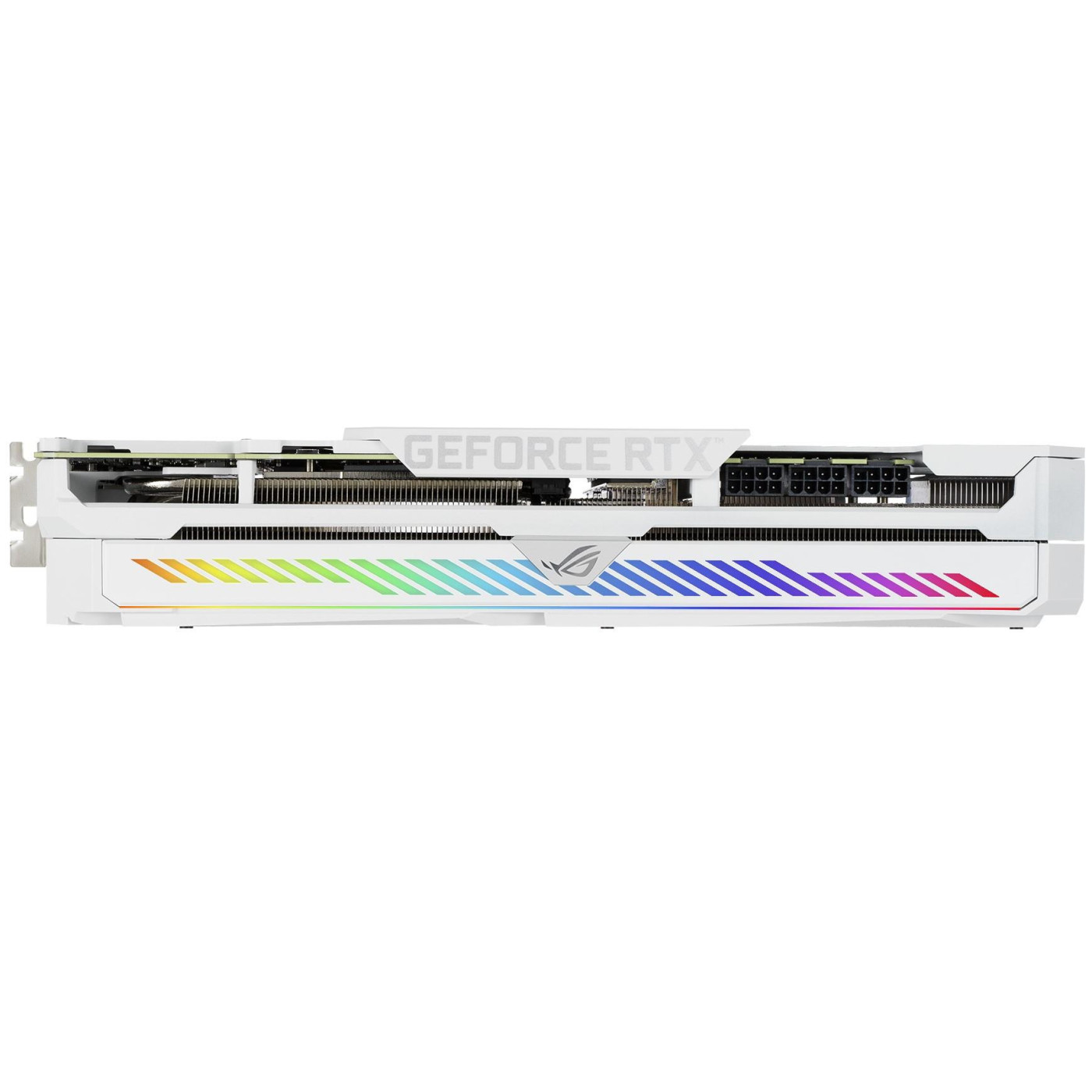 Відеокарта ASUS RTX 3080 10Gb ROG Strix White OC V2 LHR (ROG-STRIX-RTX3080-O10G-WHITE-V2) (GDDR6X, 320 bit, PCI-E v4.0 x16) Б/в