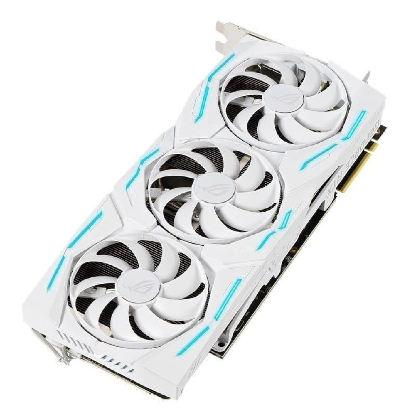 Видеокарта ASUS RTX 2080 Super 8GB ROG Strix Gaming White OC (ROG-STRIX-RTX2080S-O8G-WHITE-GAMING) (GDDR6, 256 bit, PCI-E 3.0)