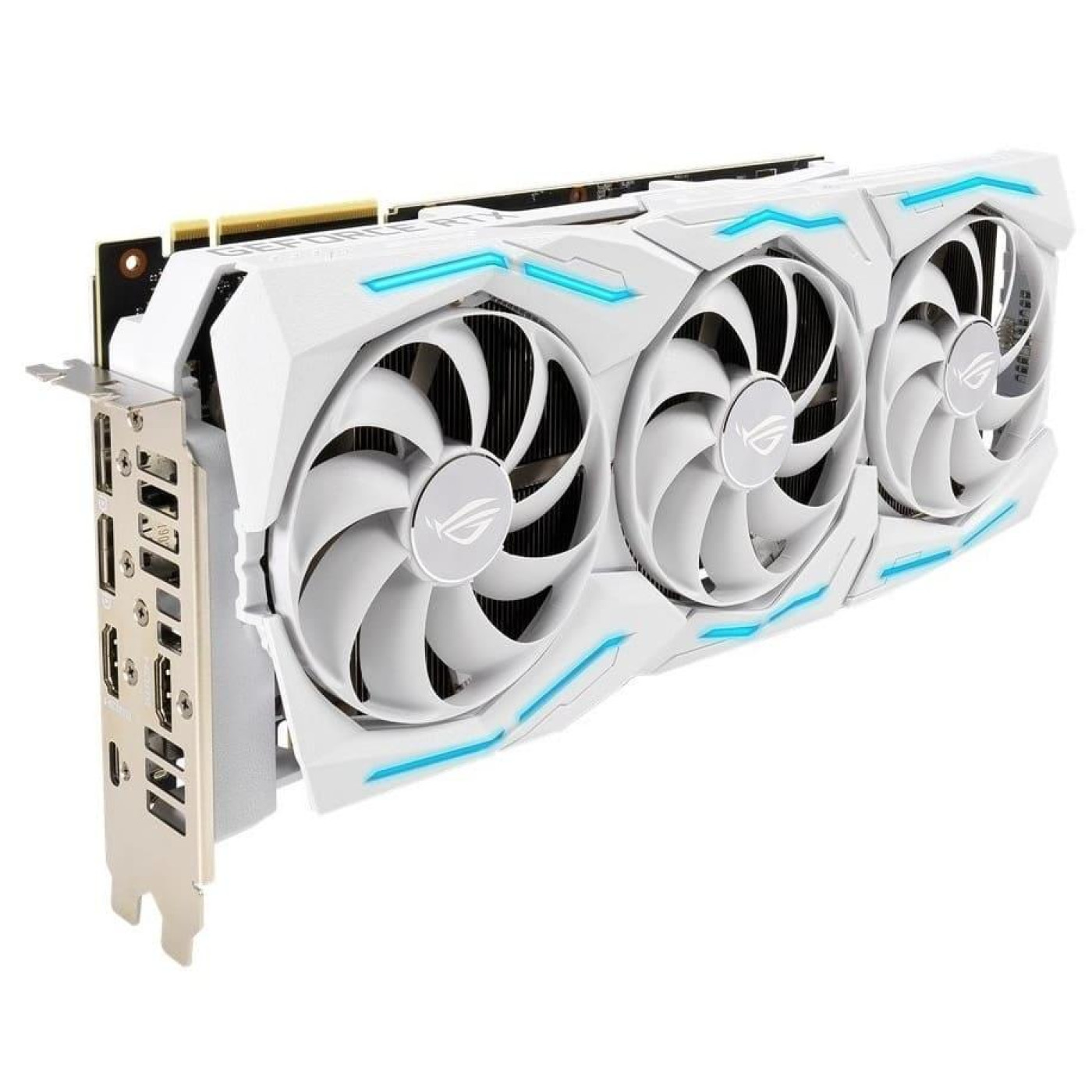 Видеокарта ASUS RTX 2080 Super 8GB ROG Strix Gaming White OC (ROG-STRIX-RTX2080S-O8G-WHITE-GAMING) (GDDR6, 256 bit, PCI-E 3.0)