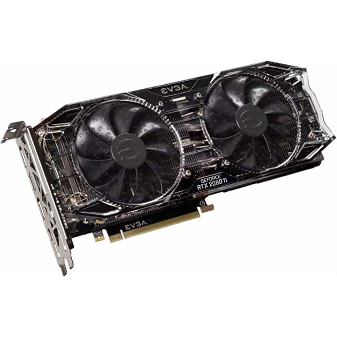 Видеокарта EVGA RTX 2080Ti 11Gb BLACK EDITION GAMING (11G-P4-2281-KR) (GDDR6, 352 bit, PCI-E 3.0 x16) Б/у