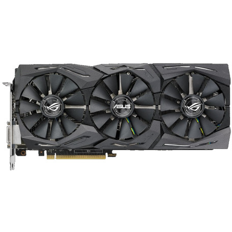 Відеокарта ASUS GTX 1080Ti 11Gb Strix (ROG-STRIX-GTX1080TI-11G-GAMING) (GDDR5X, 352 bit, PCI-E 3.0 x16) Б/в