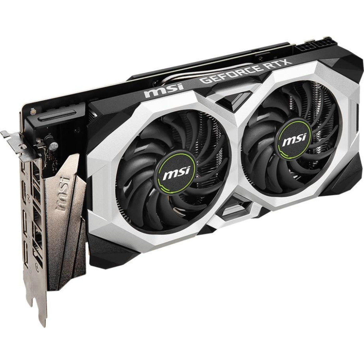 Відеокарта MSI RTX 2060 6Gb Ventus GP OC (RTX 2060 VENTUS GP OC) (GDDR6, 192 bit, PCI-E 3.0 x16) Б/в