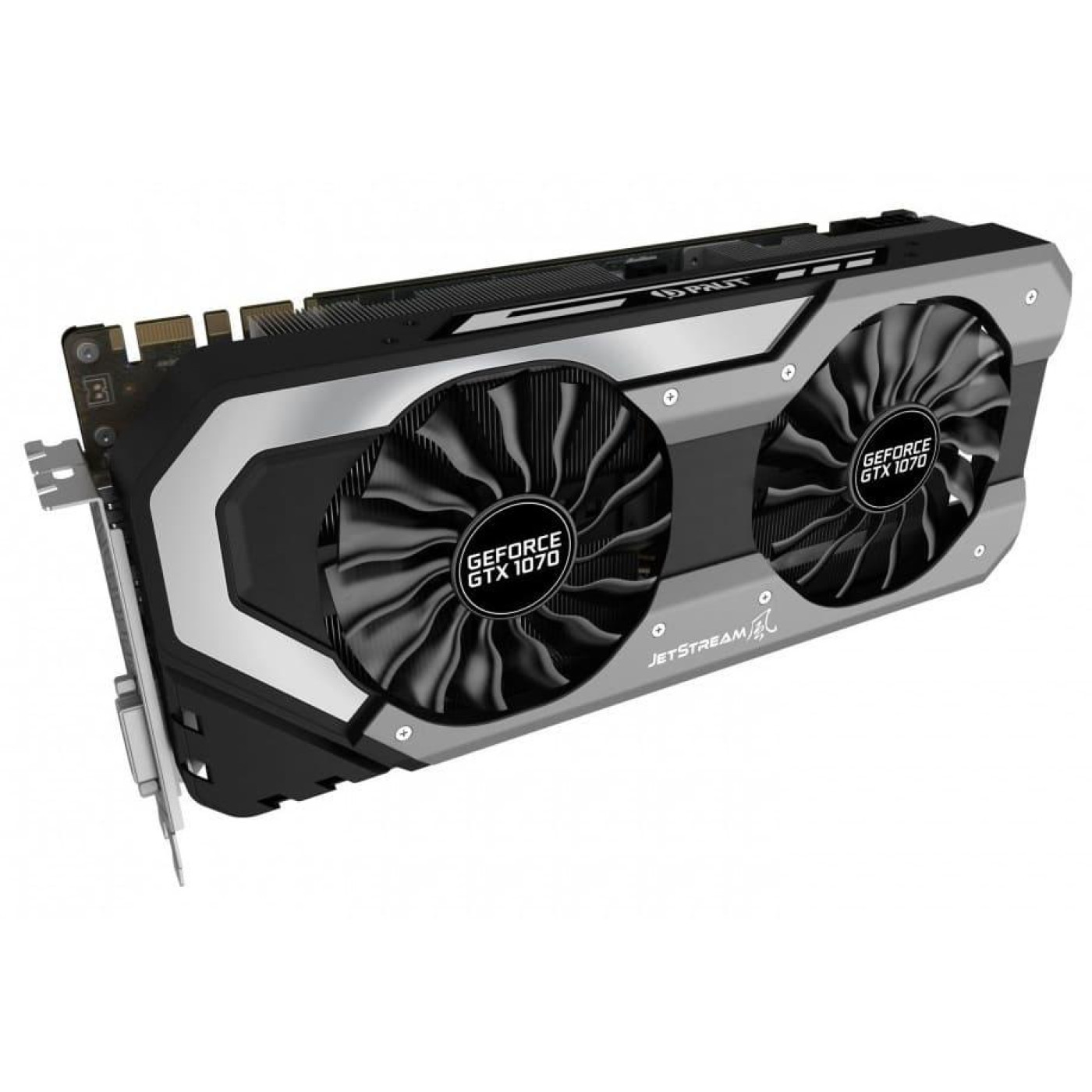 Видеокарта Palit GTX 1070 8Gb Jetstream (NE51070015P2-1041J) (GDDR5, 256 bit, PCI-E v3.0) Б/у