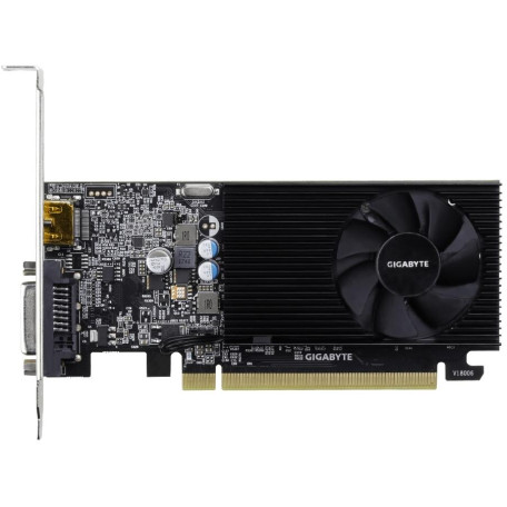 Видеокарта GIGABYTE GT 1030 2GB (GV-N1030D4-2GL) (GDDR4, 64 bit, PCI-E 3.0 x16)